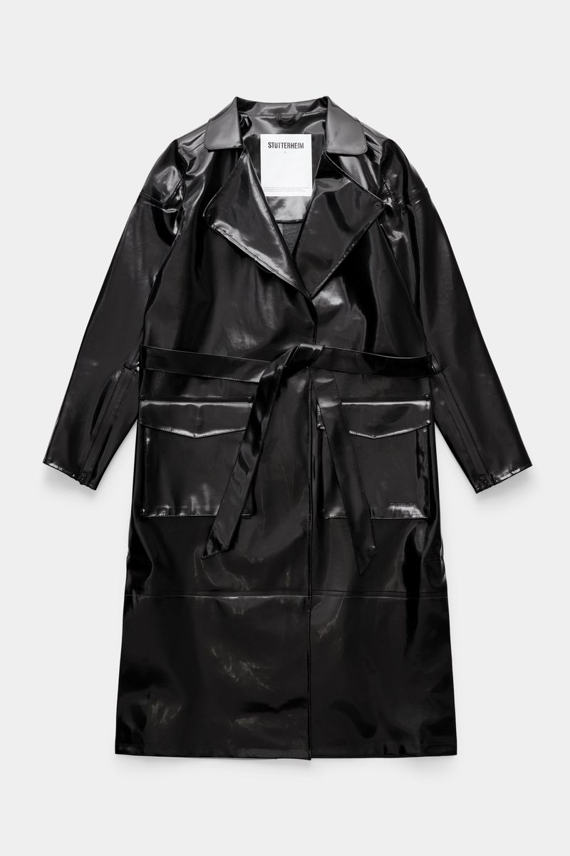 Stutterheim Kista Opal Trench Coat