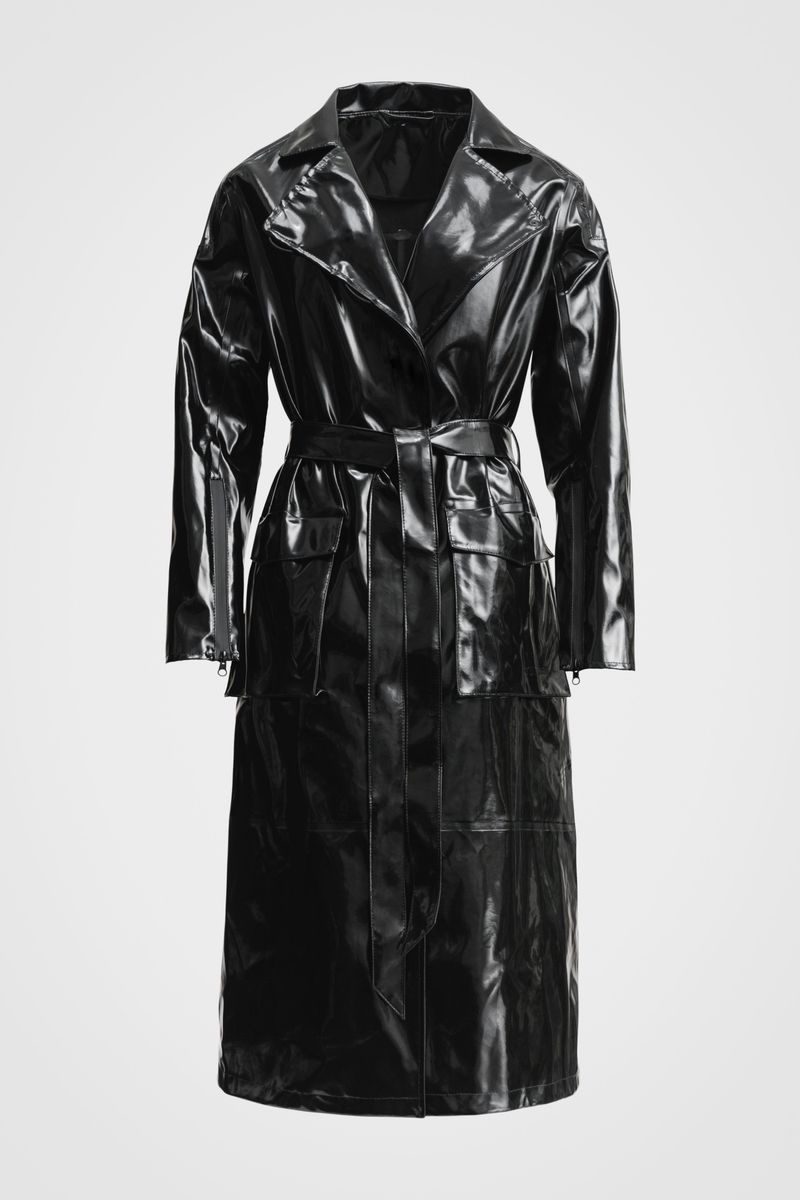 Stutterheim Kista Opal Trench Coat