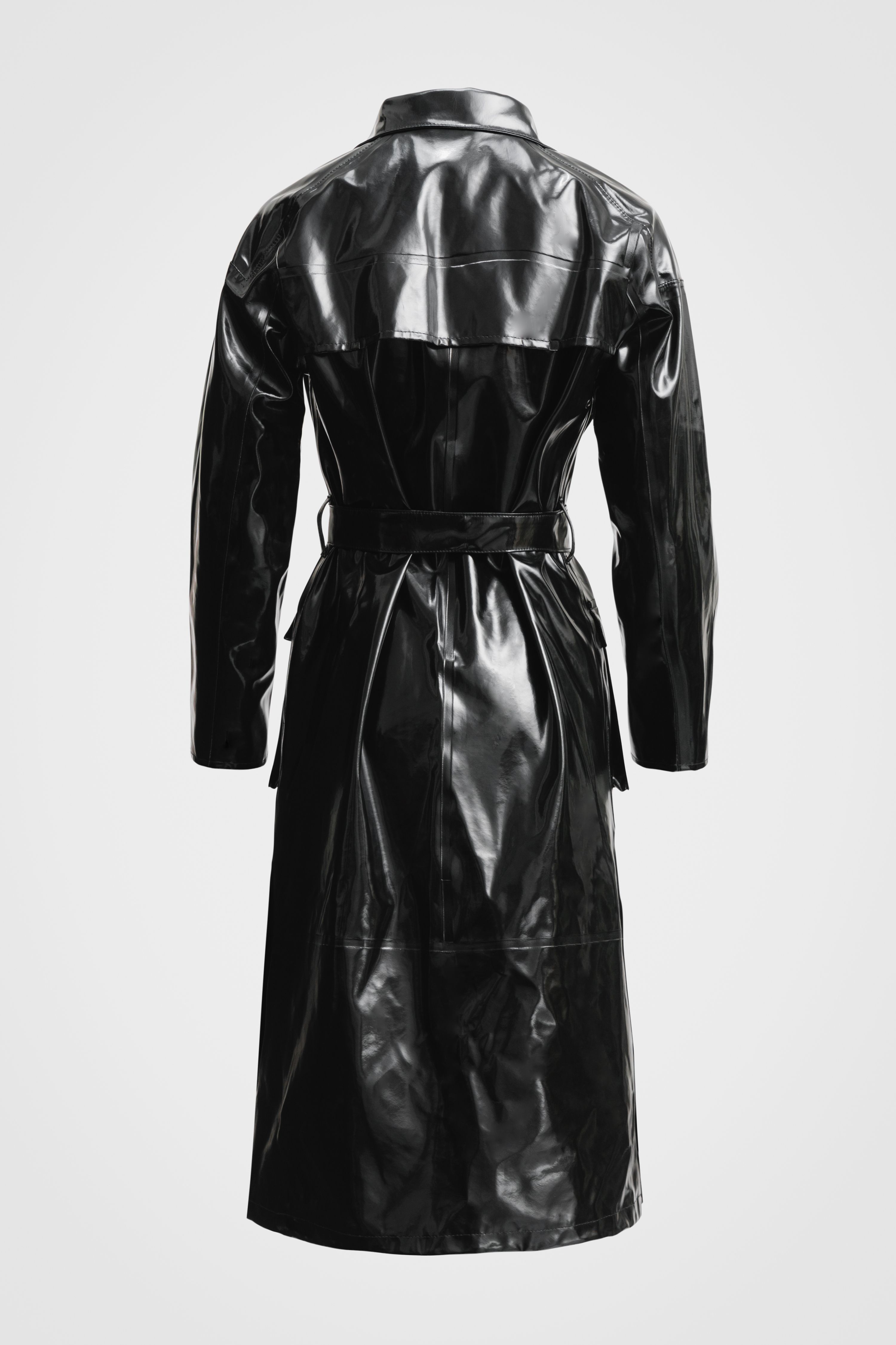 Kista Opal Trench Coat Black