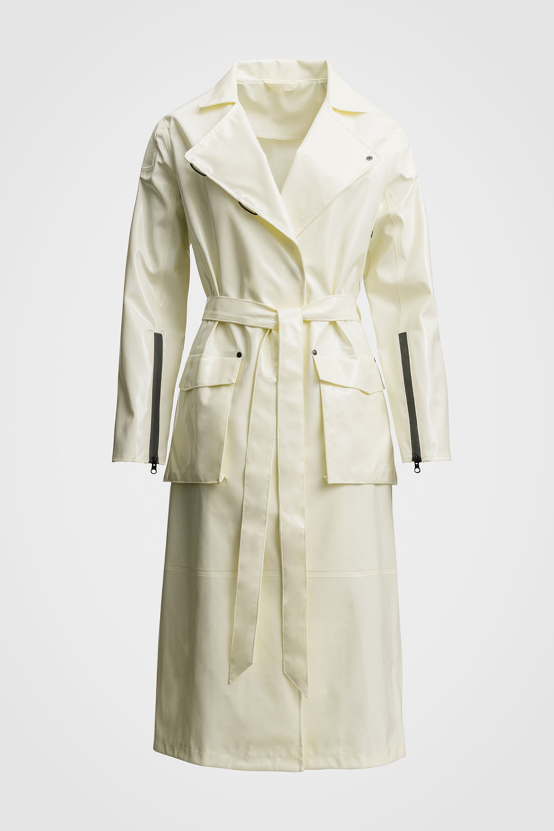 stutterheim kista opal coconut women jackets trench-coats