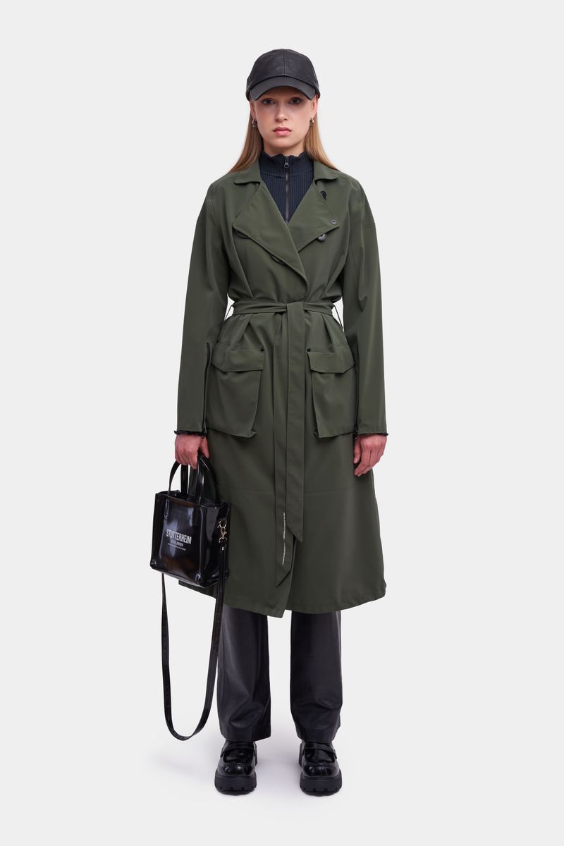 Stutterheim Kista Matte Trench Coat