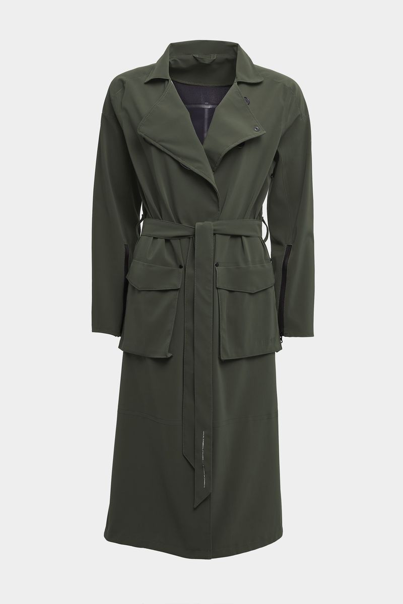 Stutterheim Kista Matte Trench Coat
