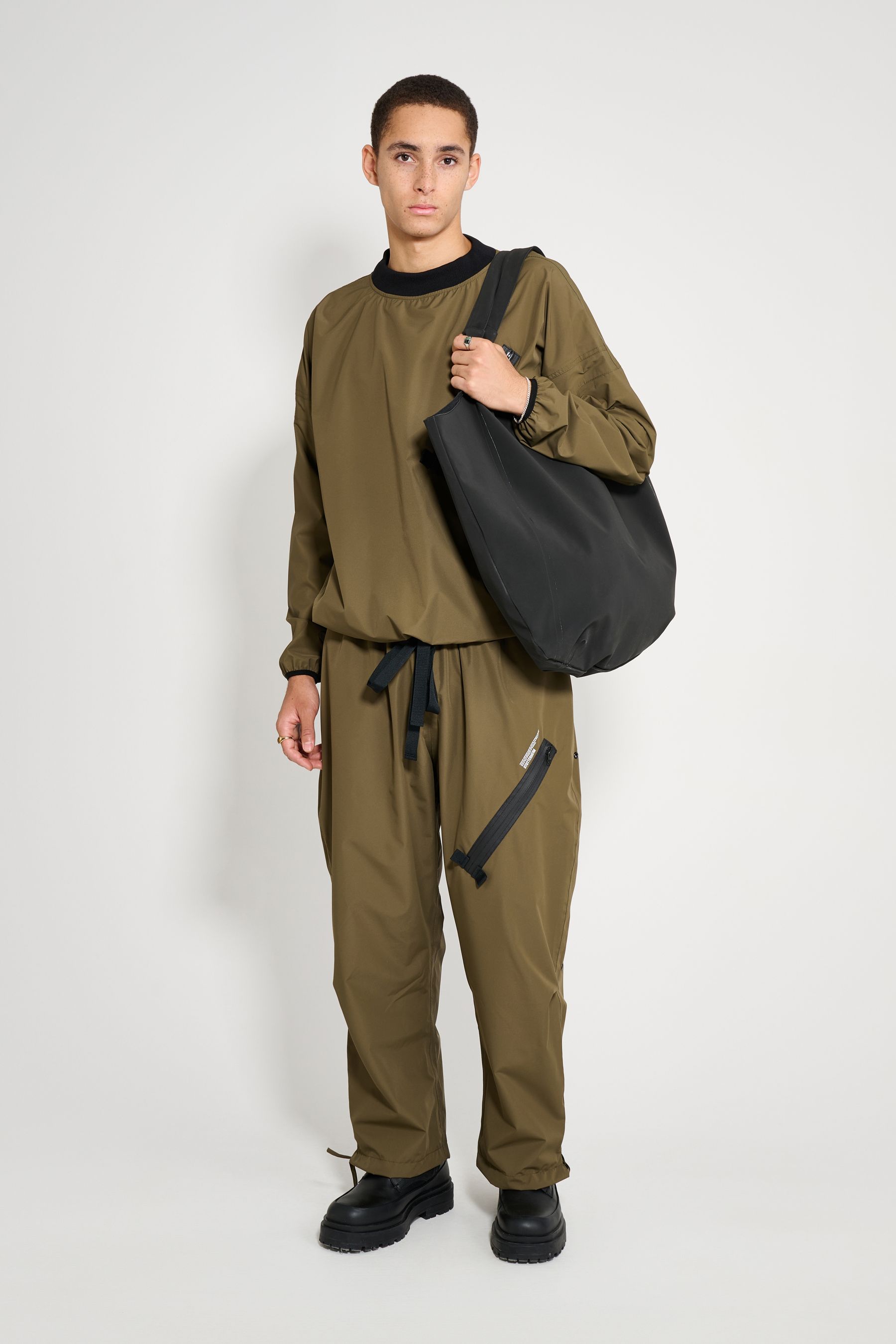 stutterheim knivsta sweater green men knitwear