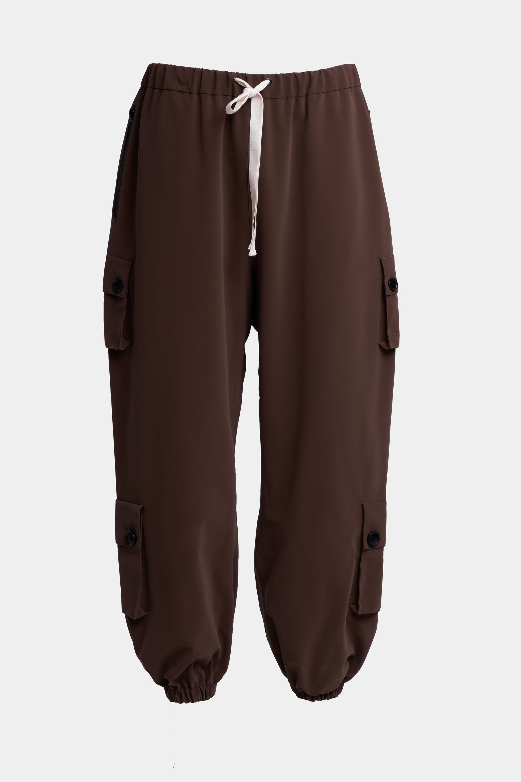 stutterheim kvala matte trousers dark brown men