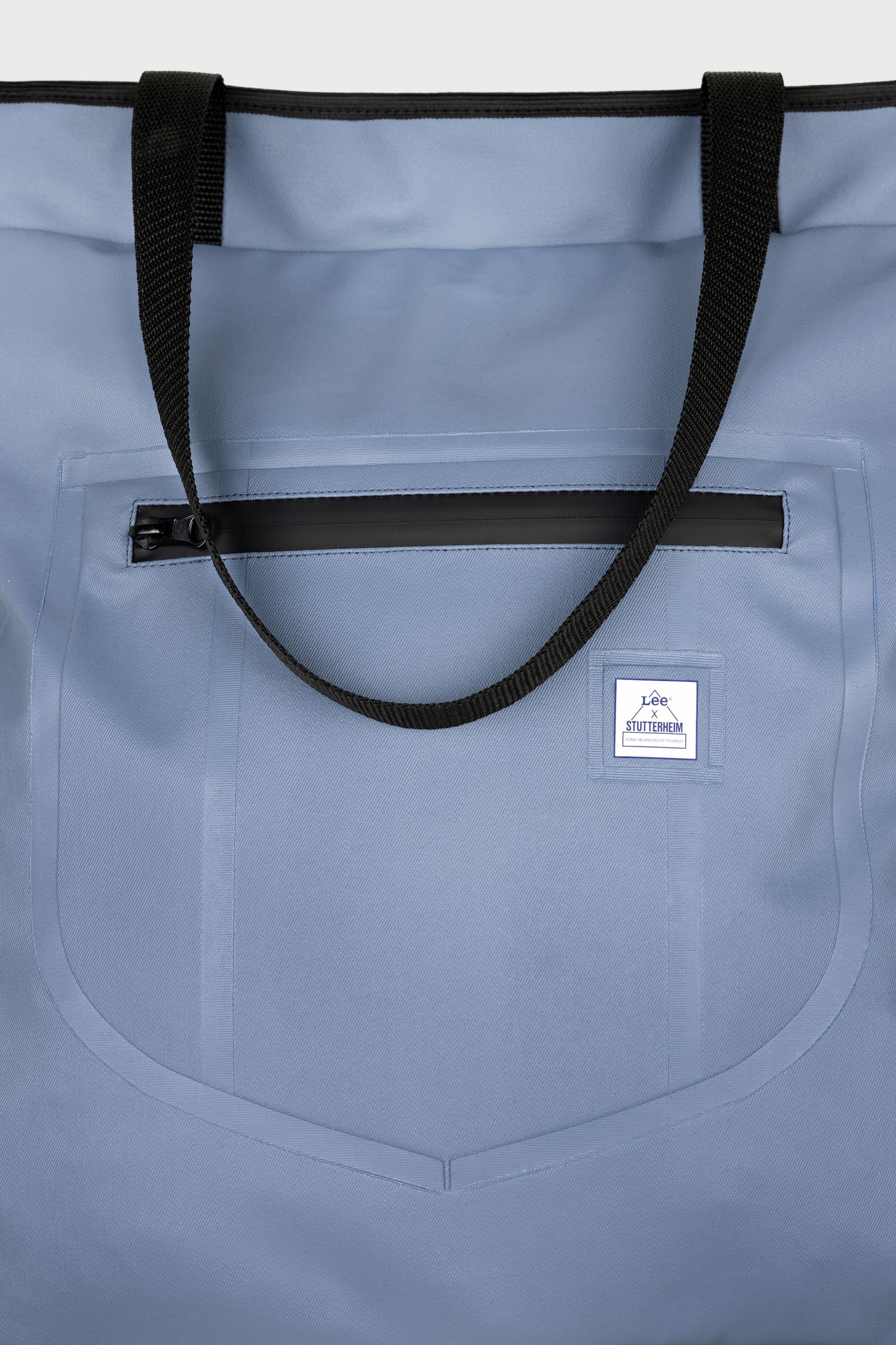 stutterheim lee® x backpack tote ash blue accessories bags backpacks