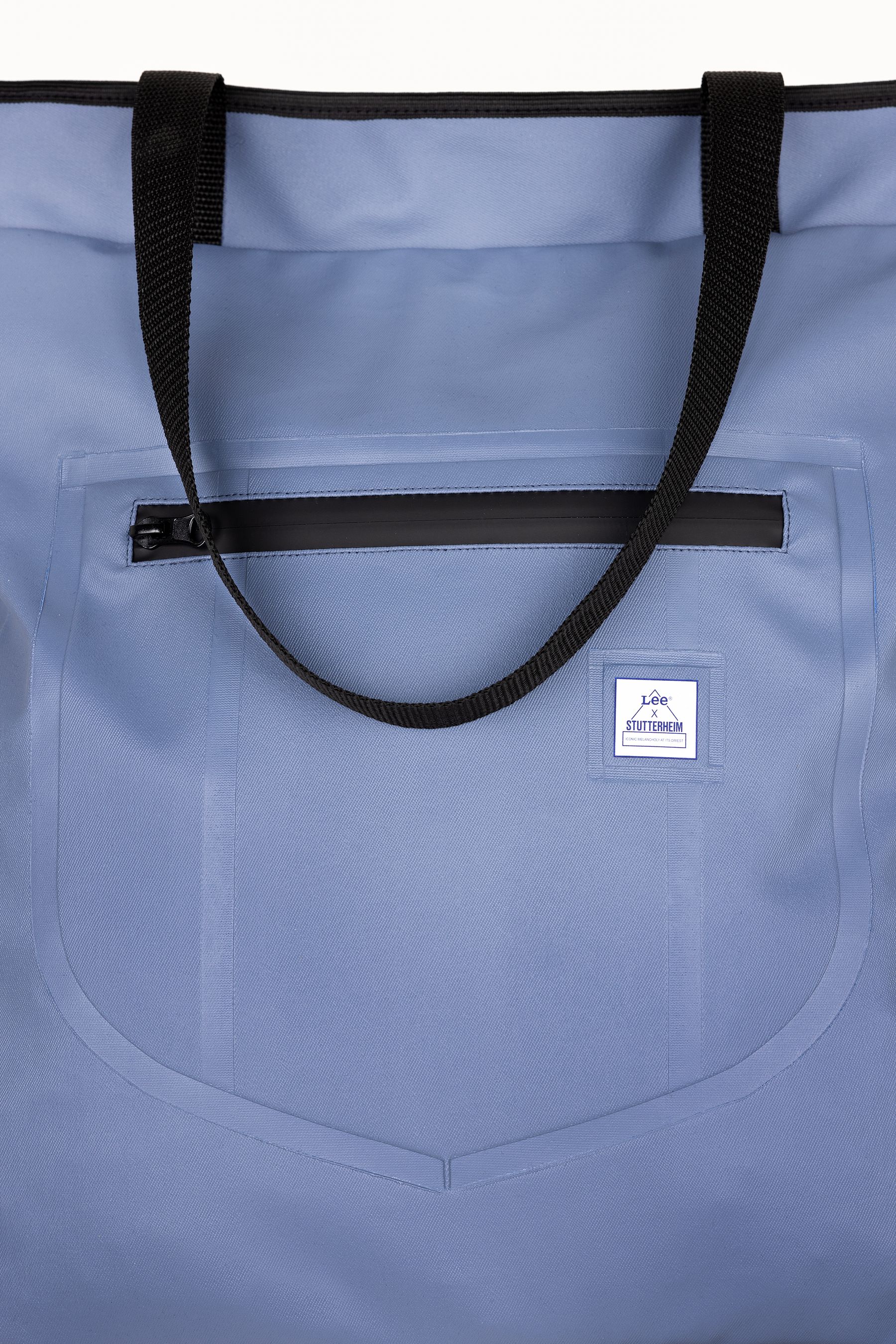 stutterheim lee® x backpack tote ash blue accessories bags backpacks