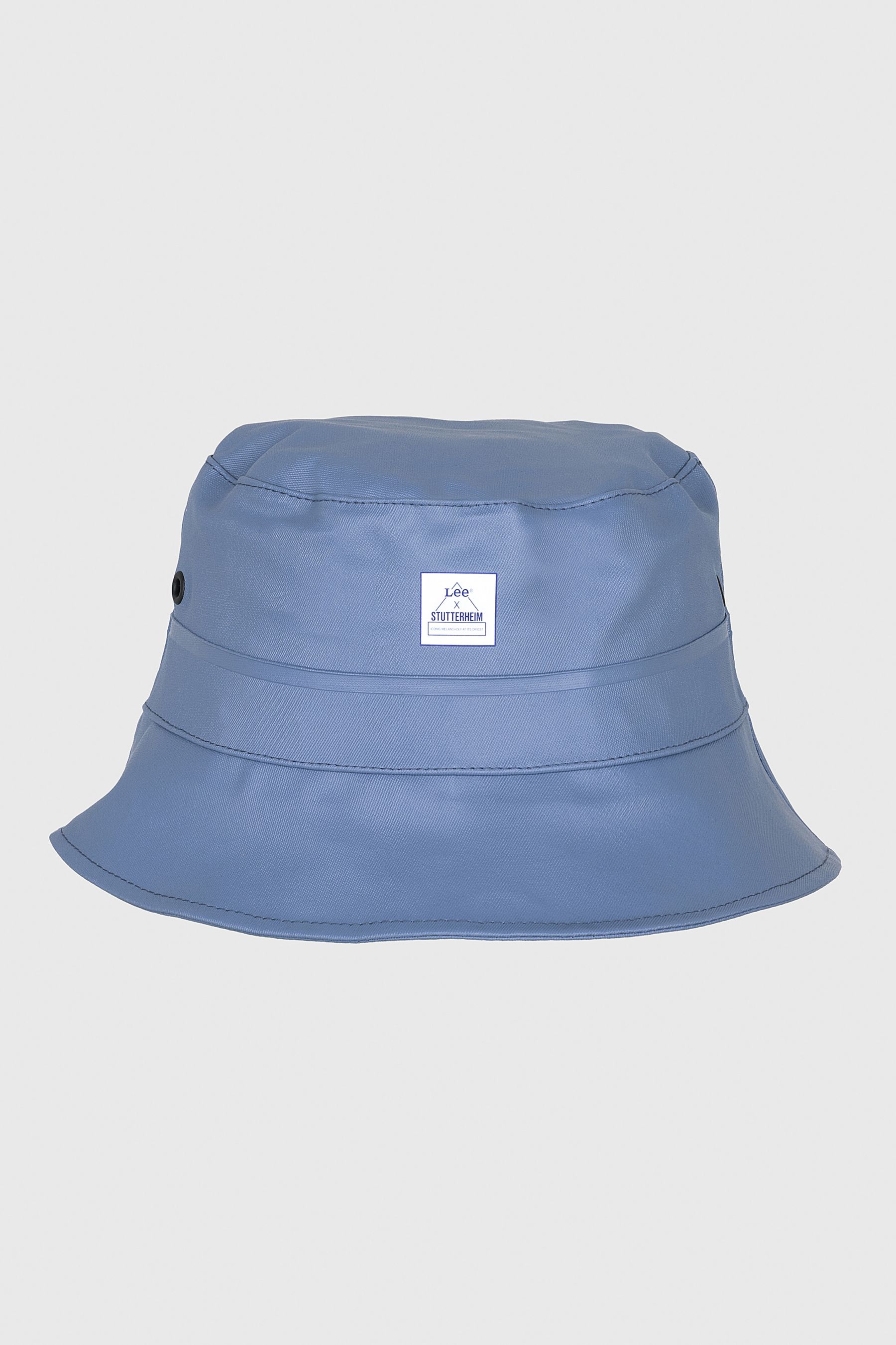 stutterheim lee® x bucket hat ash blue accessories hats-and-scarves bucket-hats