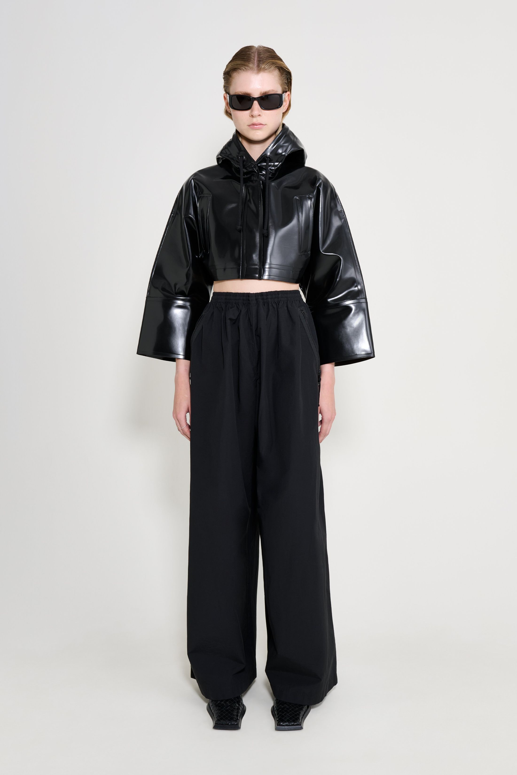 stutterheim lilla tre opal black women jackets raincoats