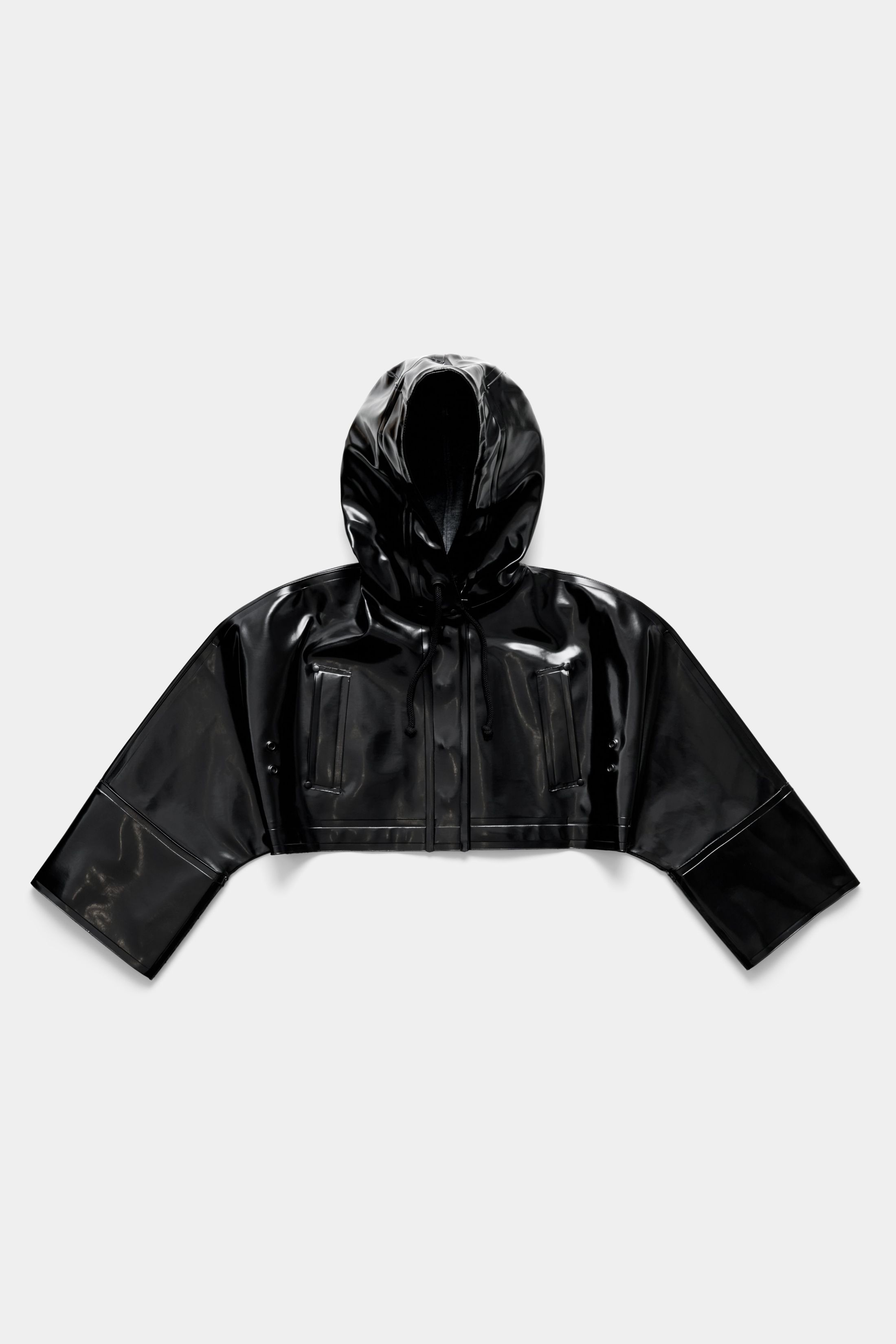 stutterheim lilla tre opal black women jackets raincoats