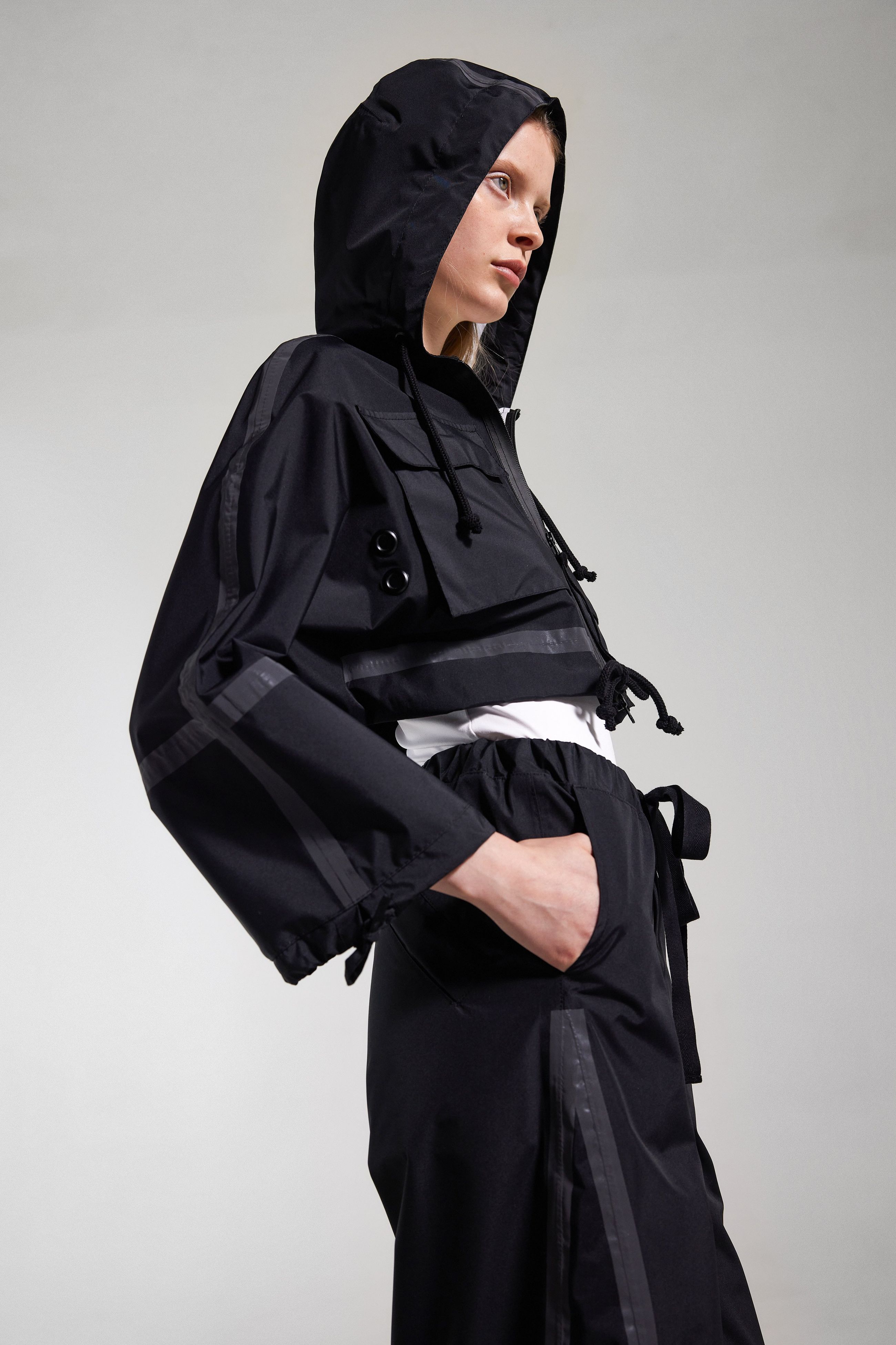 Stutterheim Lilla Tre Tape In Black