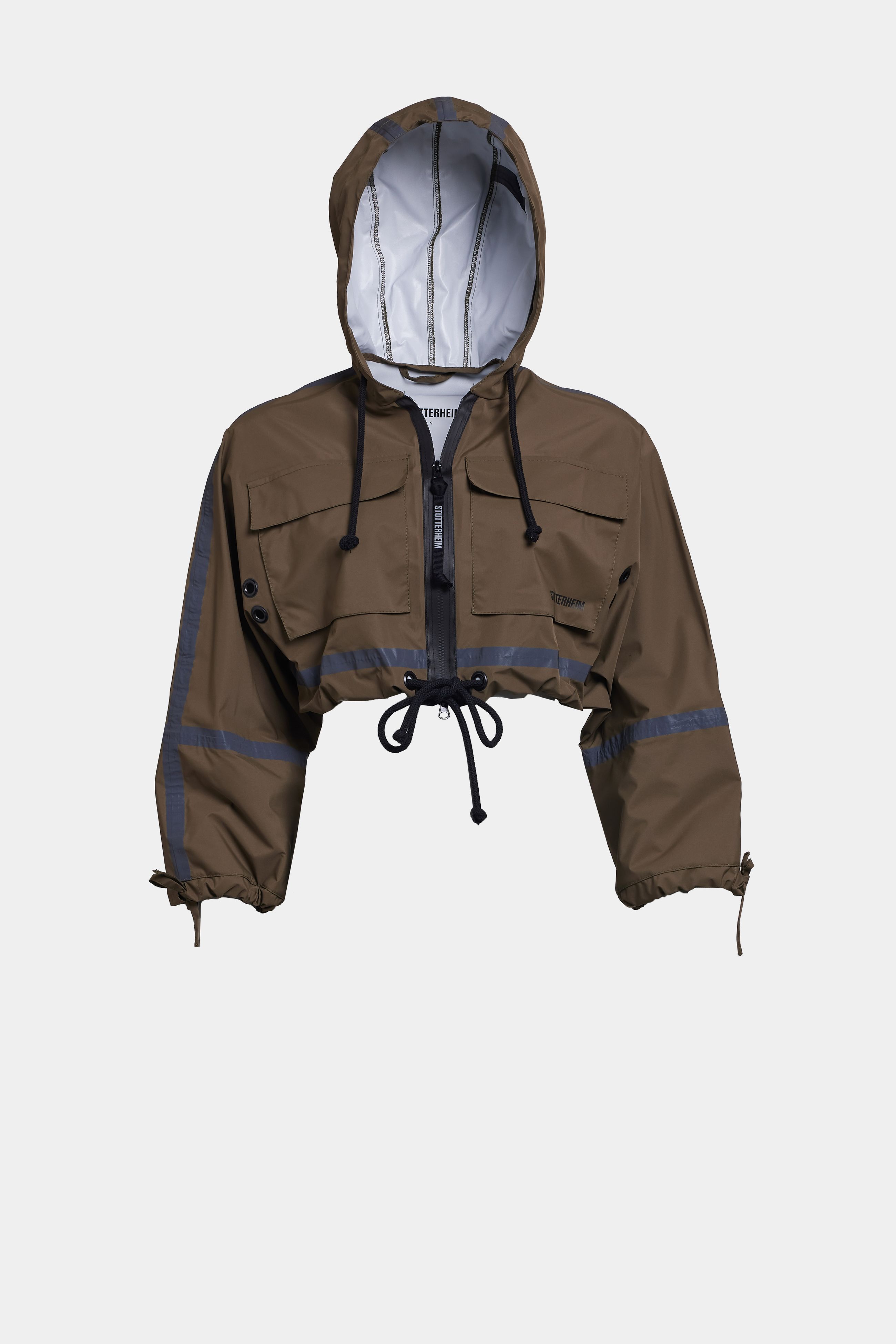 Stutterheim Lilla Tre Tape Gree In Brown