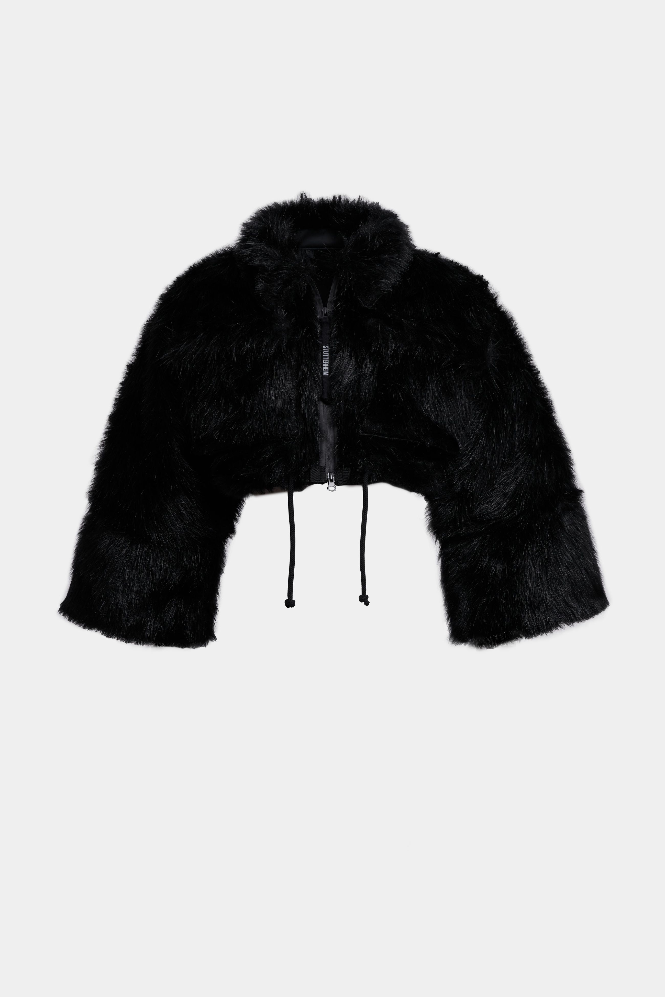 Stutterheim Lilla Tre Zip Faux Fur