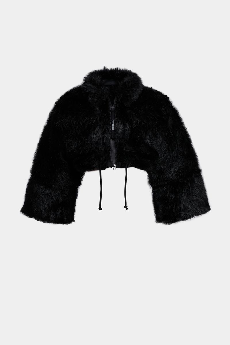 Stutterheim Lilla Tre Zip Faux Fur