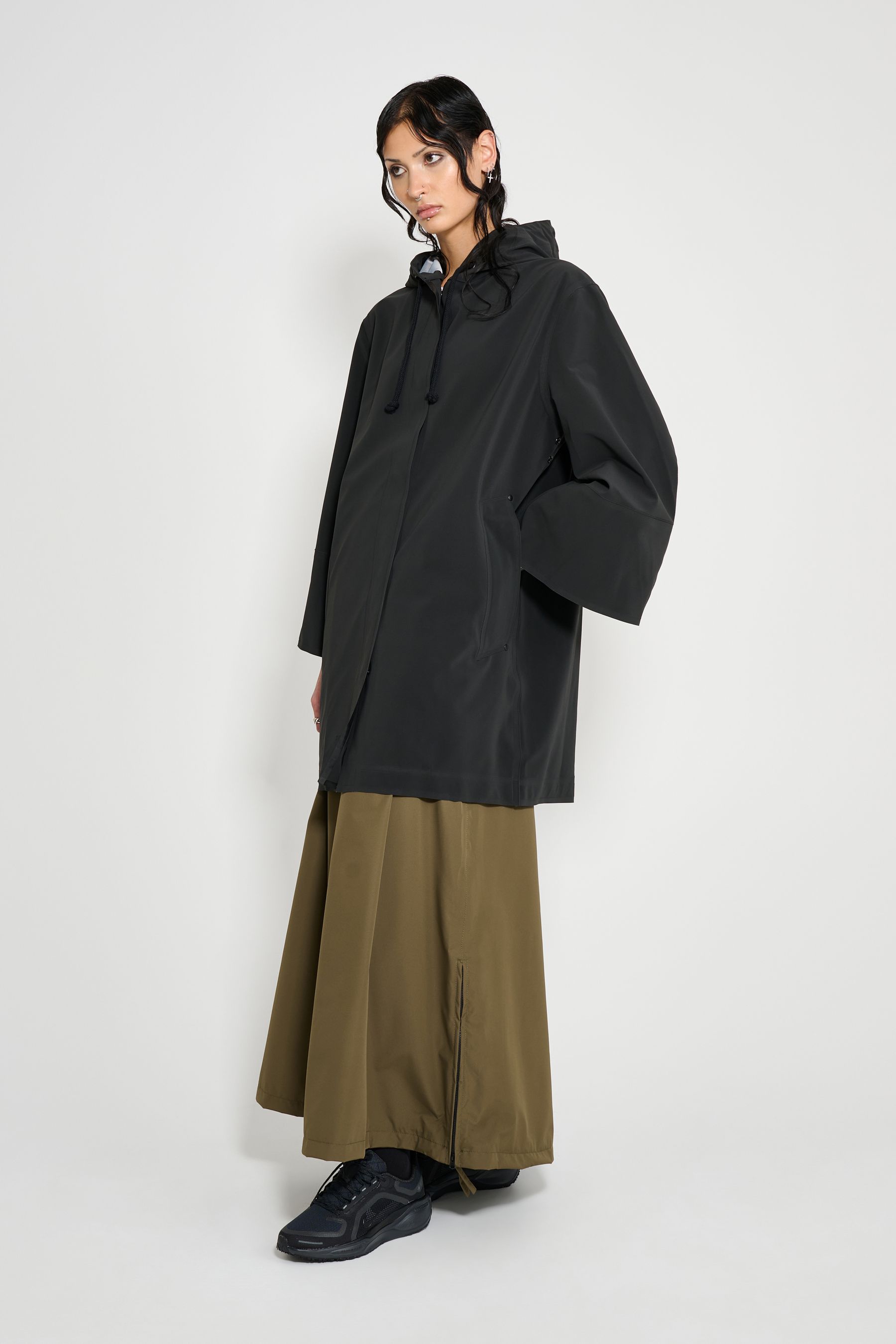 stutterheim lubban rain jacket black women jackets