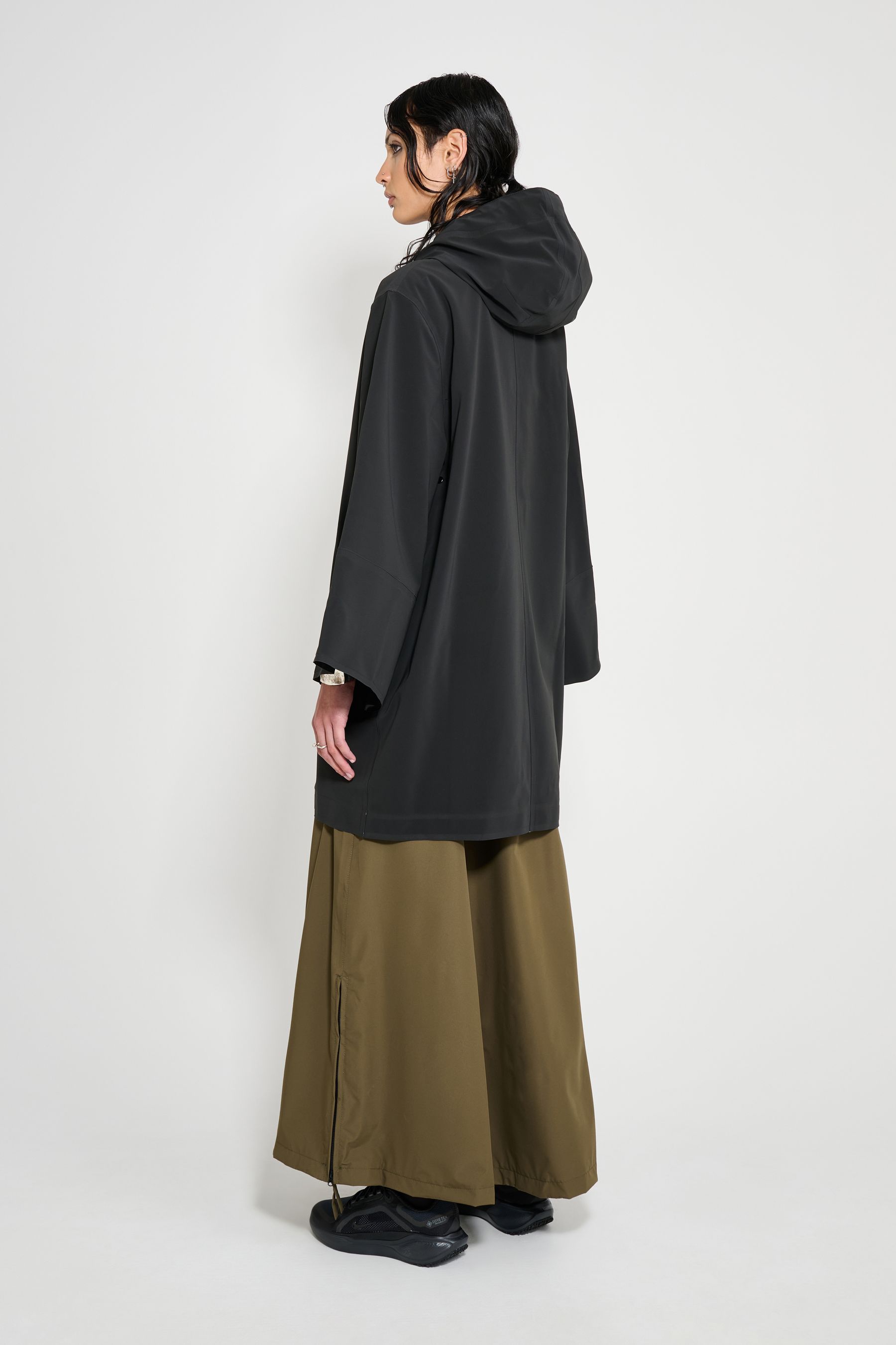 stutterheim lubban rain jacket black women jackets