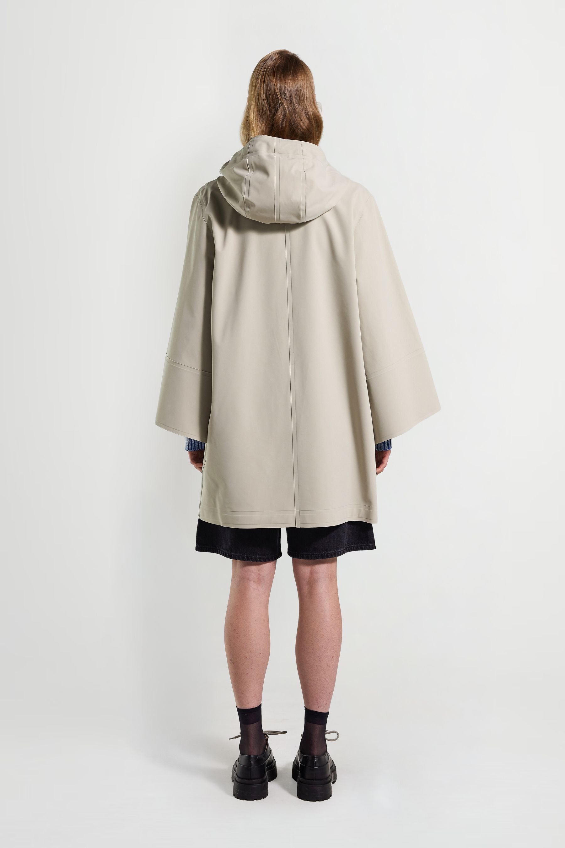 stutterheim lubban rain jacket pelican women jackets