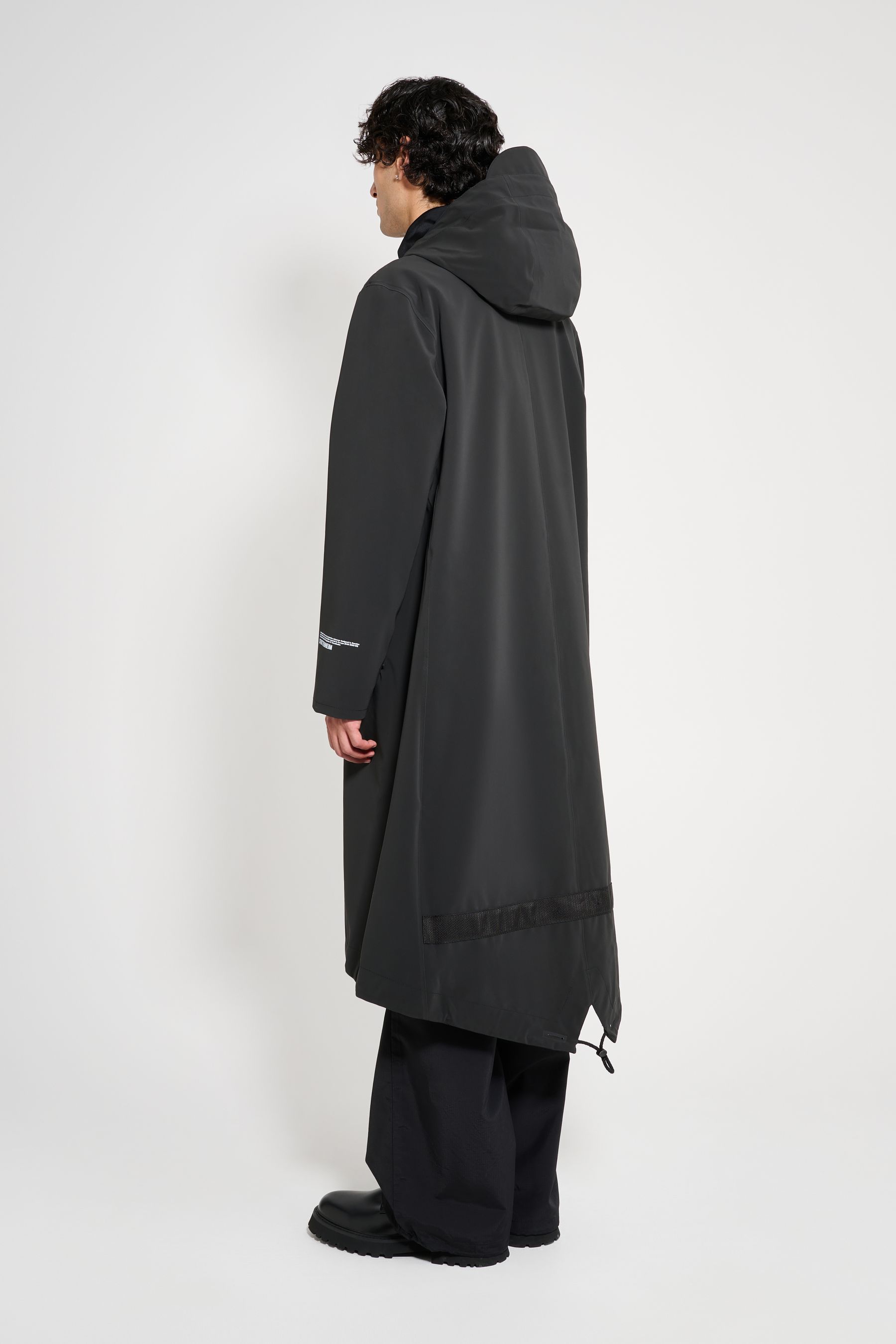 stutterheim martins parka black men jackets raincoats