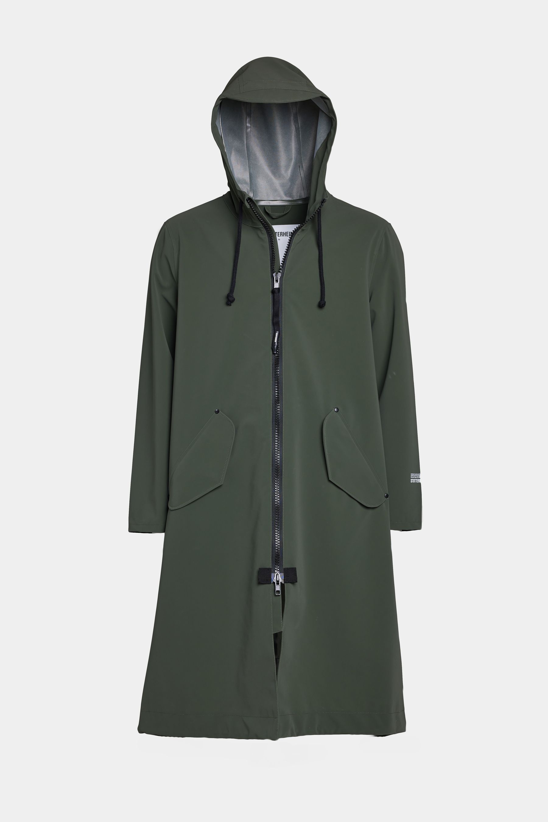 stutterheim martins parka green men jackets raincoats