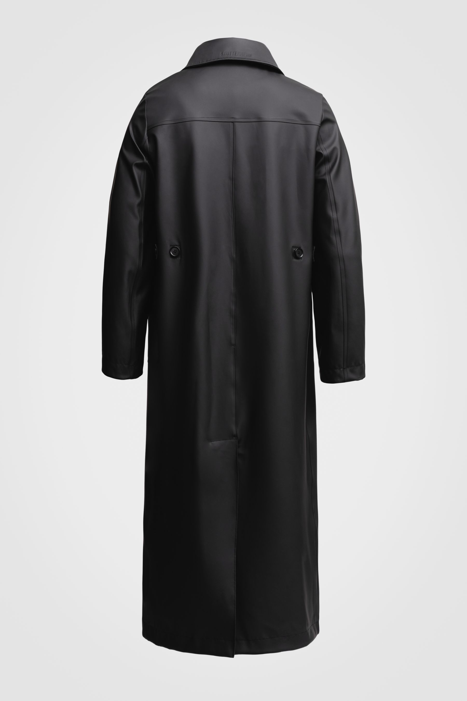 stutterheim mayfair trench coat black women jackets trench-coats