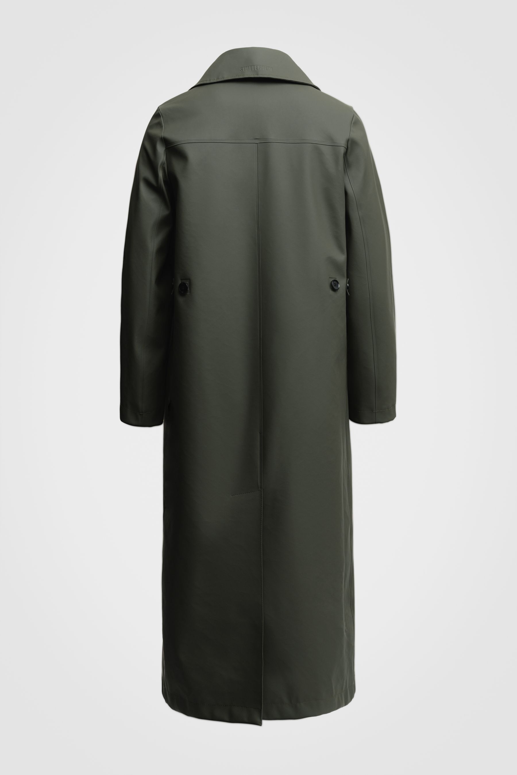 stutterheim mayfair trench coat green women jackets trench-coats