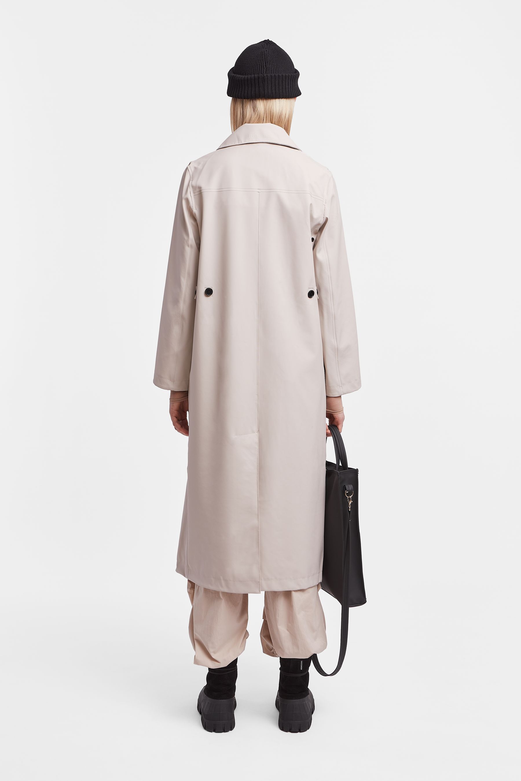 stutterheim mayfair trench coat light sand women jackets trench-coats