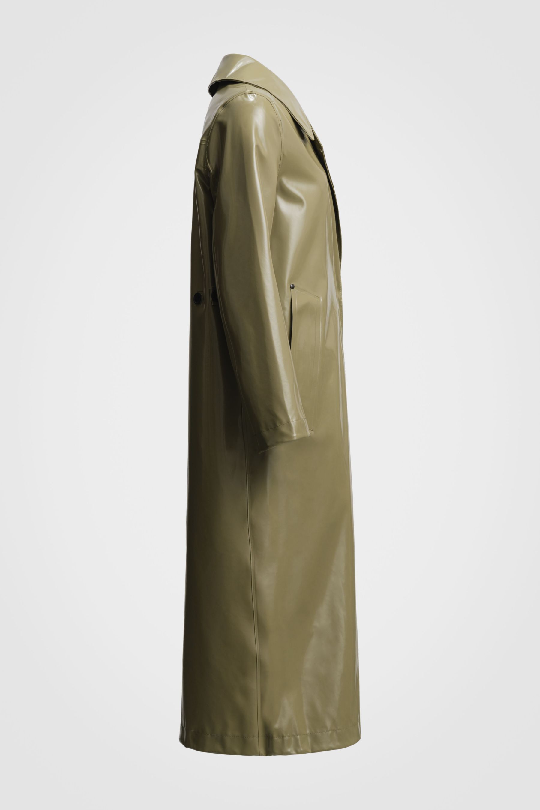 stutterheim mayfair opal trench coat aloe women jackets trench-coats