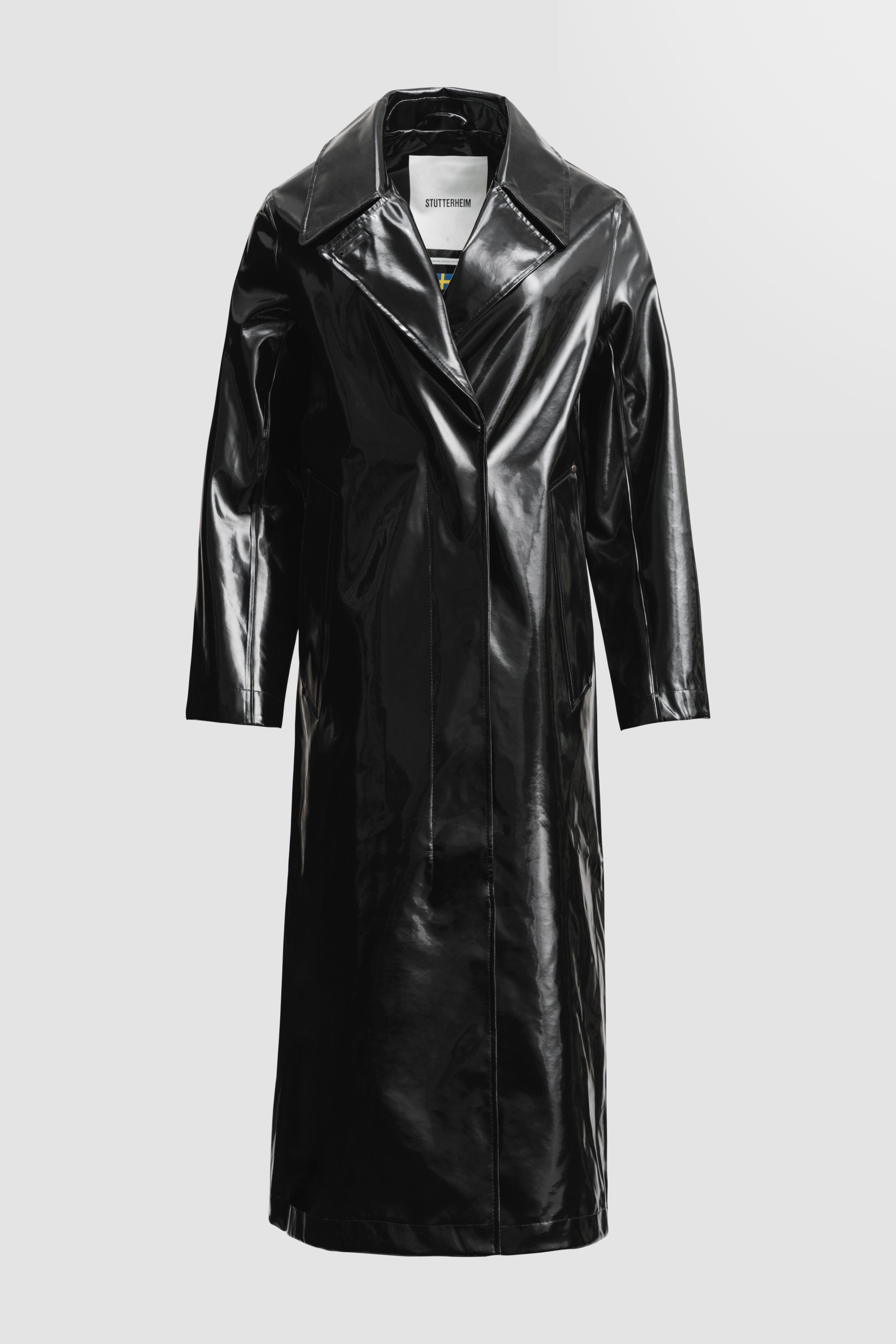 Mayfair Opal Trench Coat Black