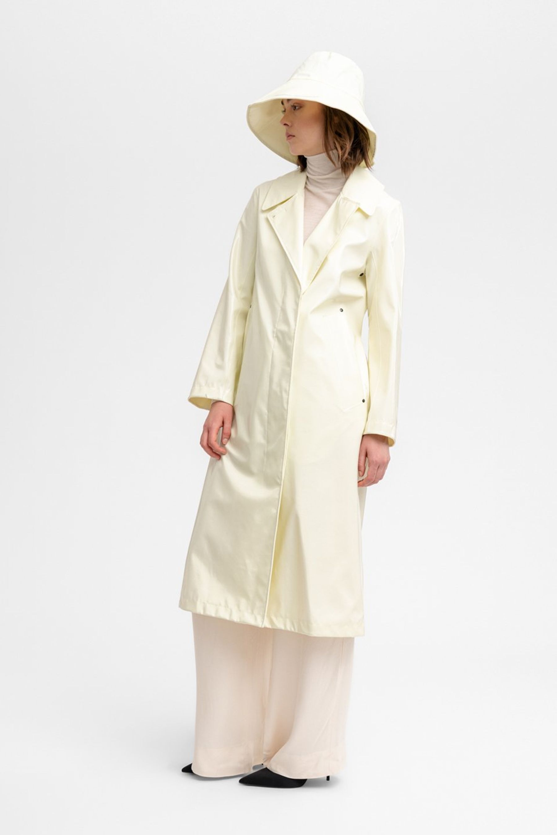 stutterheim mayfair opal coconut women jackets trench-coats