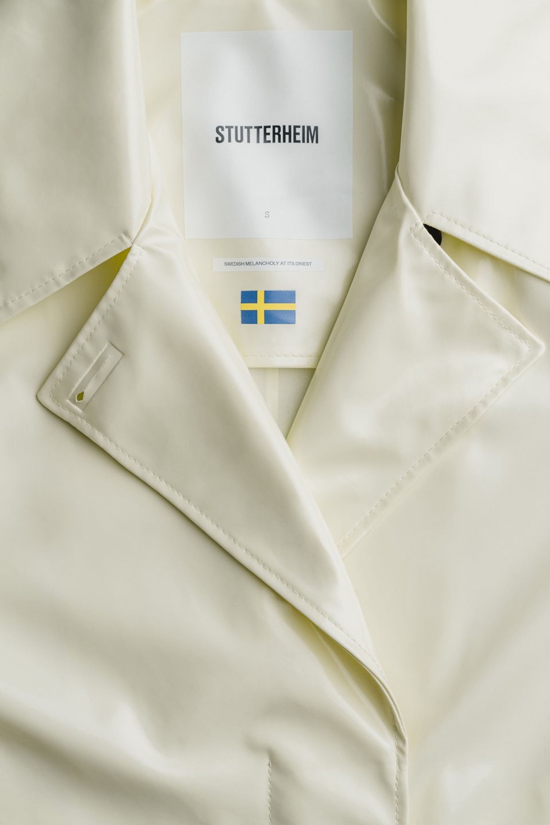 stutterheim mayfair opal coconut women jackets trench-coats