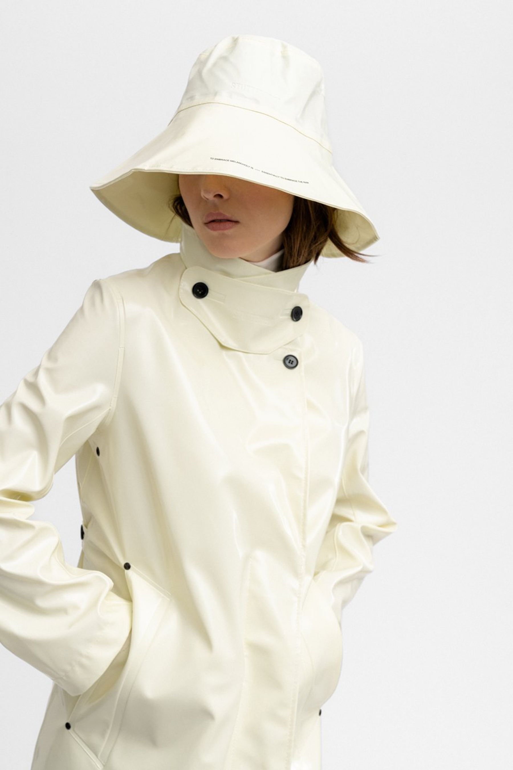 stutterheim mayfair opal coconut women jackets trench-coats