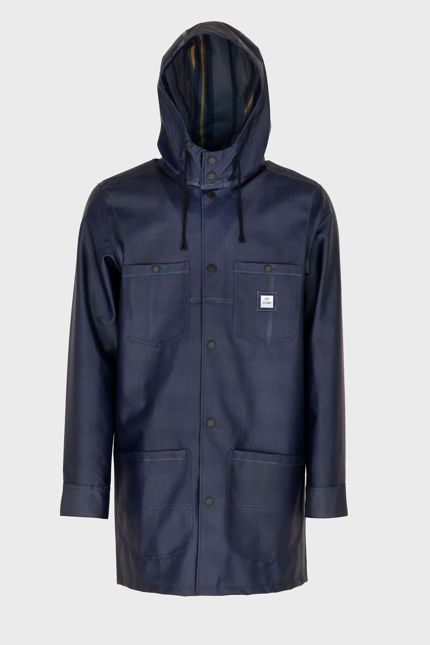 stutterheim men´s lee® x chore coat aviator navy men jackets raincoats