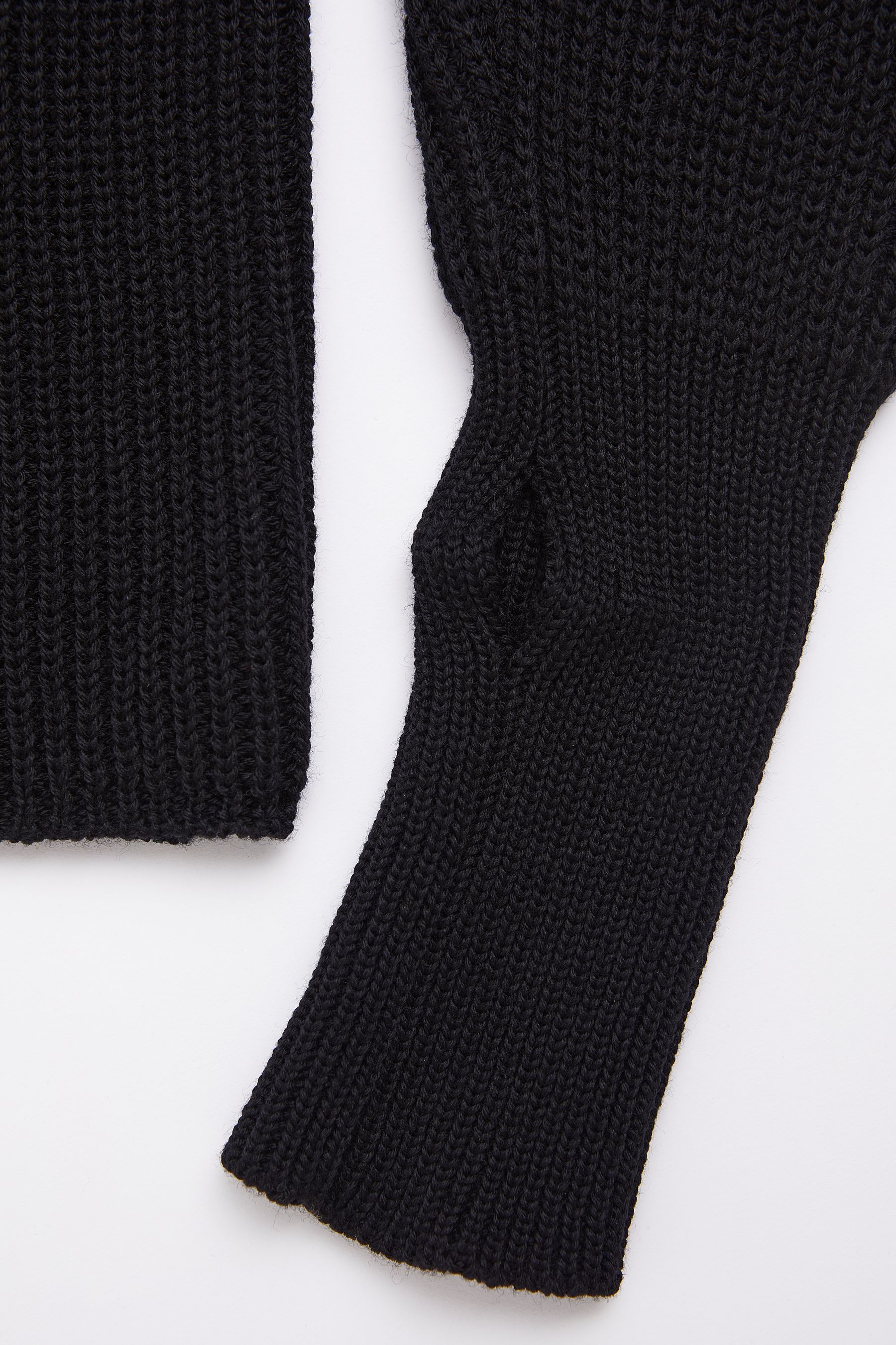 stutterheim original roller sweater black men knitwear