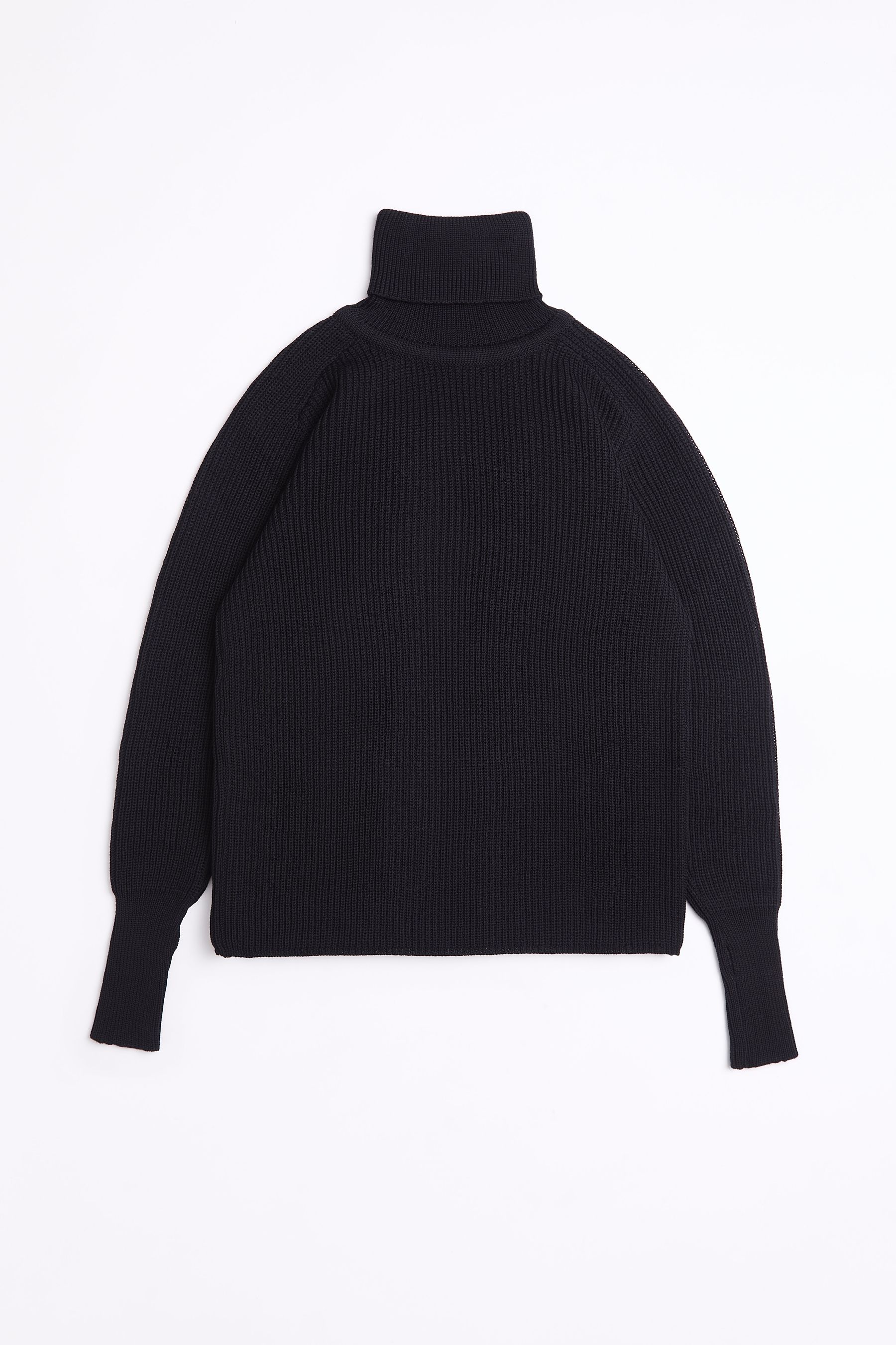 stutterheim original roller sweater black men knitwear