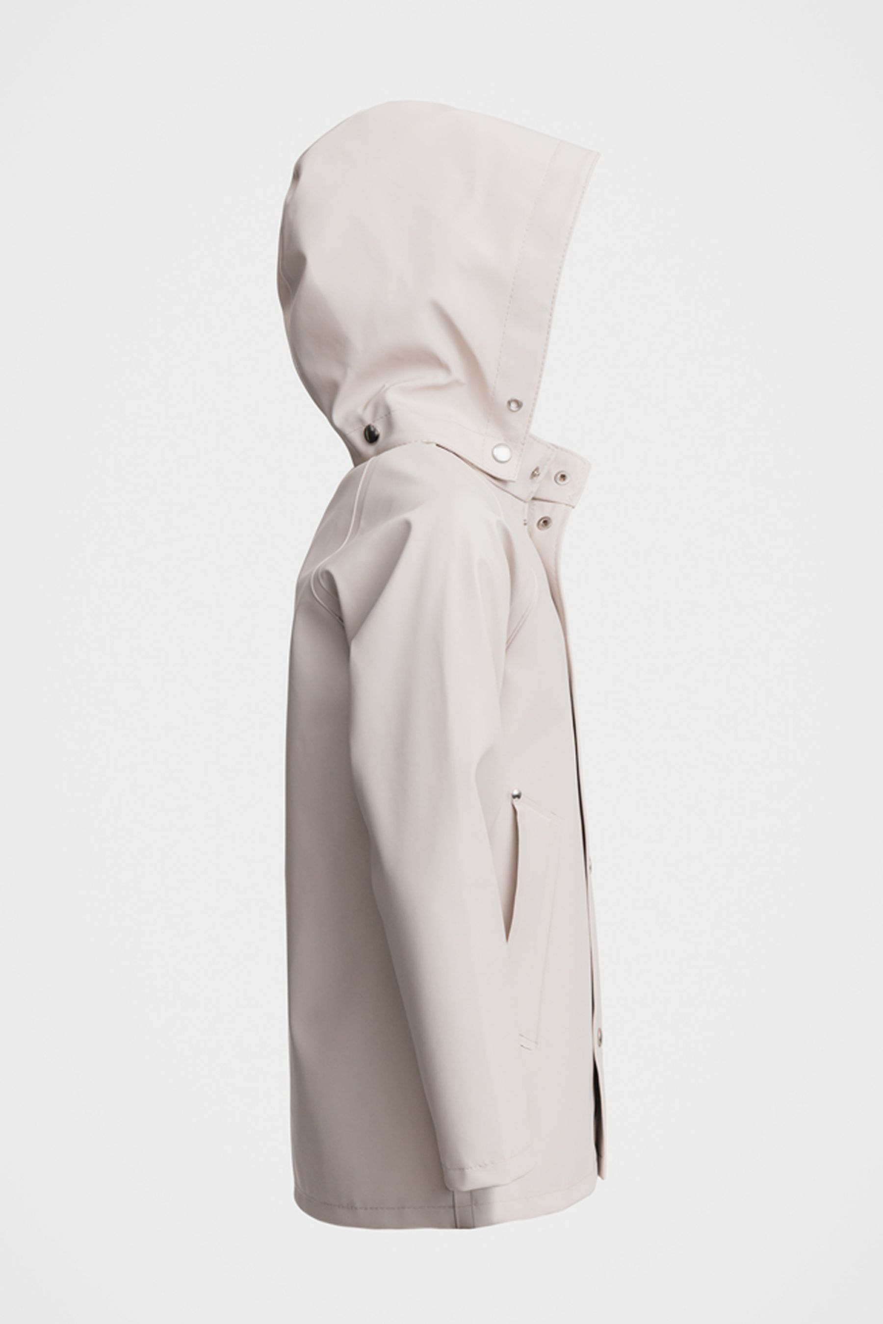 stutterheim mini kids raincoat light sand jackets