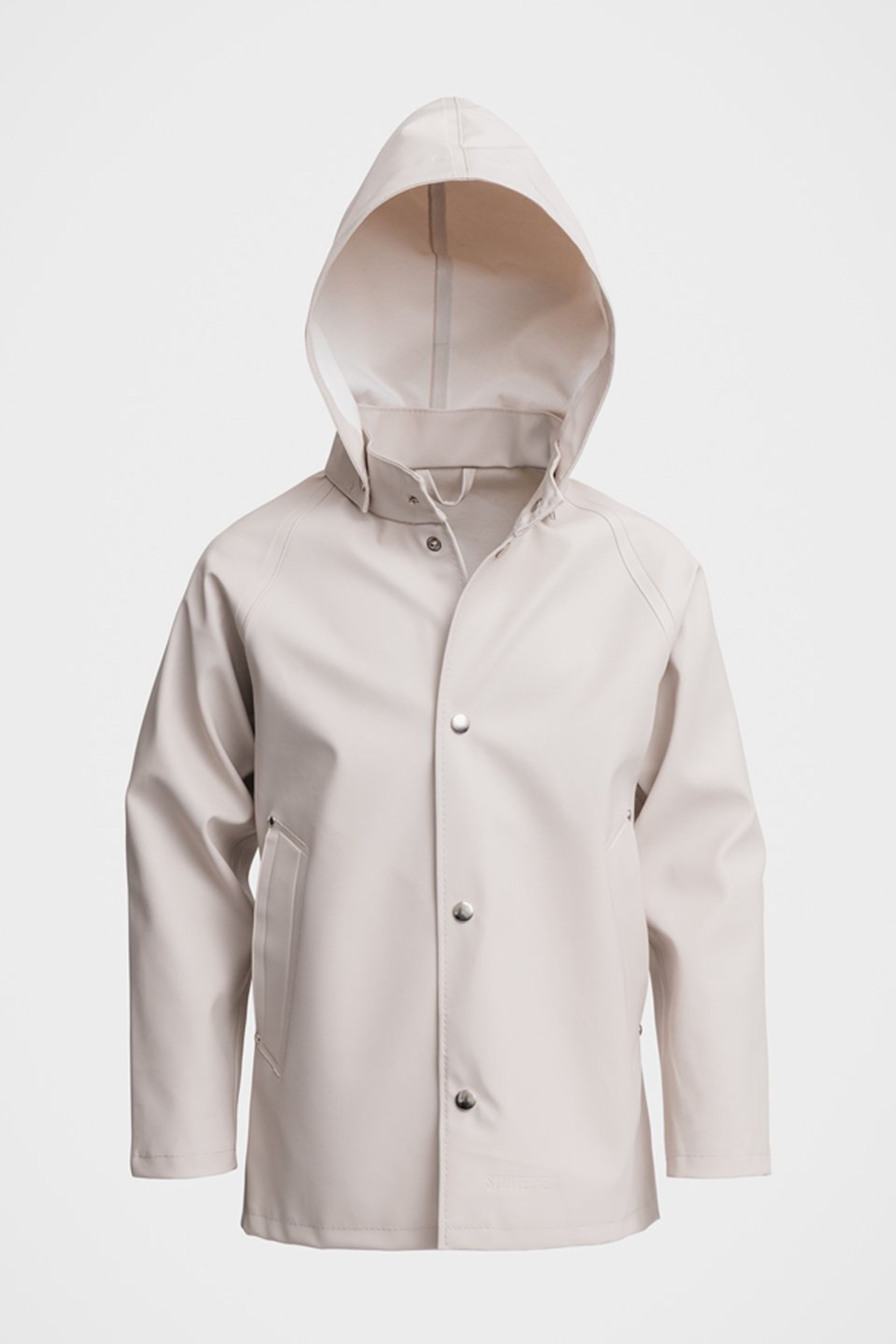 stutterheim mini kids raincoat light sand jackets