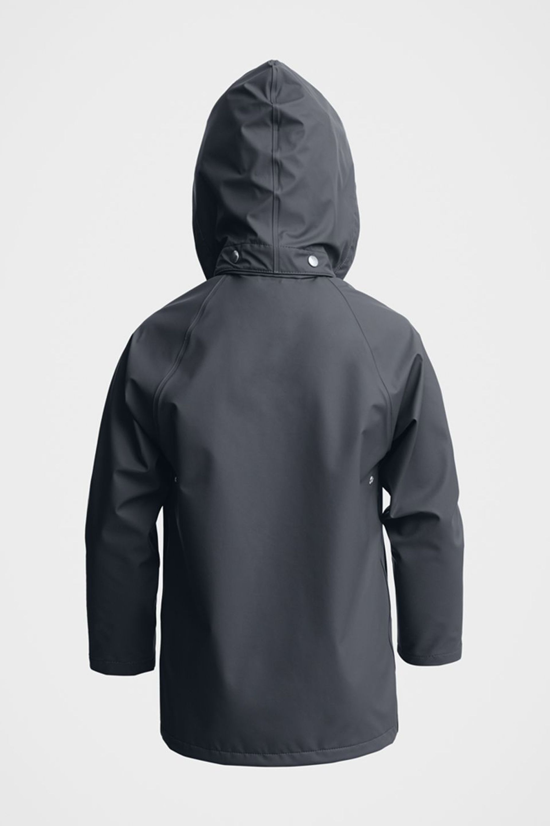 stutterheim mini lightweight kids raincoat charcoal jackets