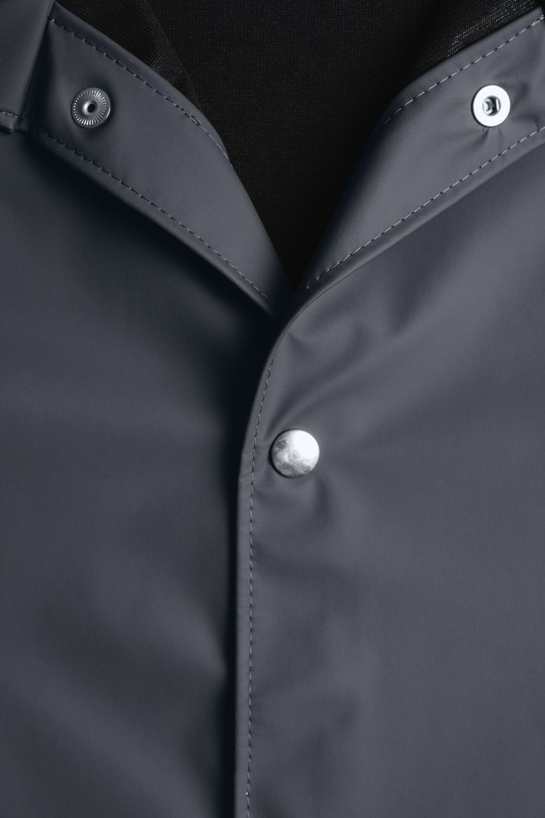 stutterheim mini lightweight kids raincoat charcoal jackets