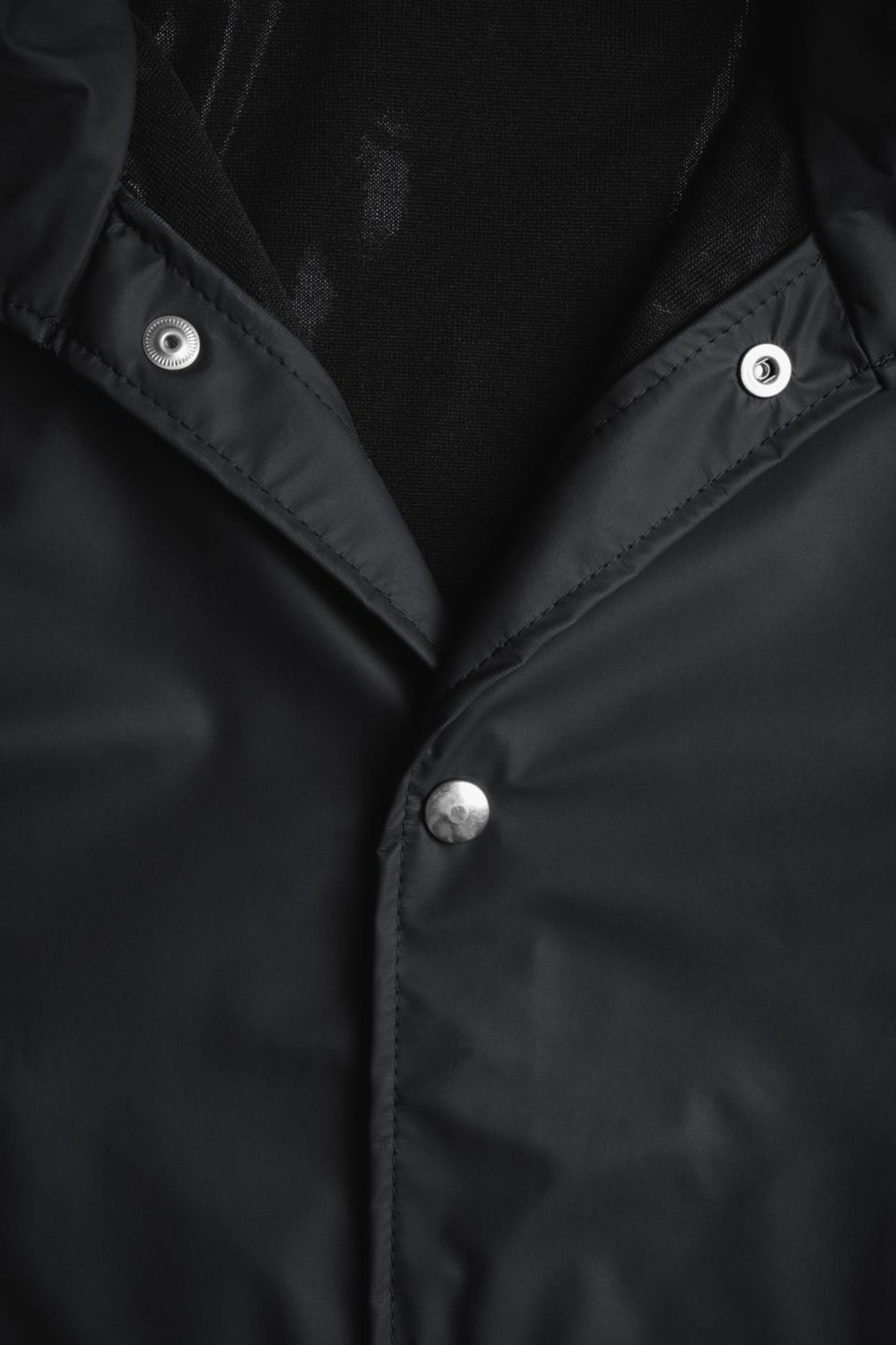 stutterheim mini lightweight kids raincoat black jackets