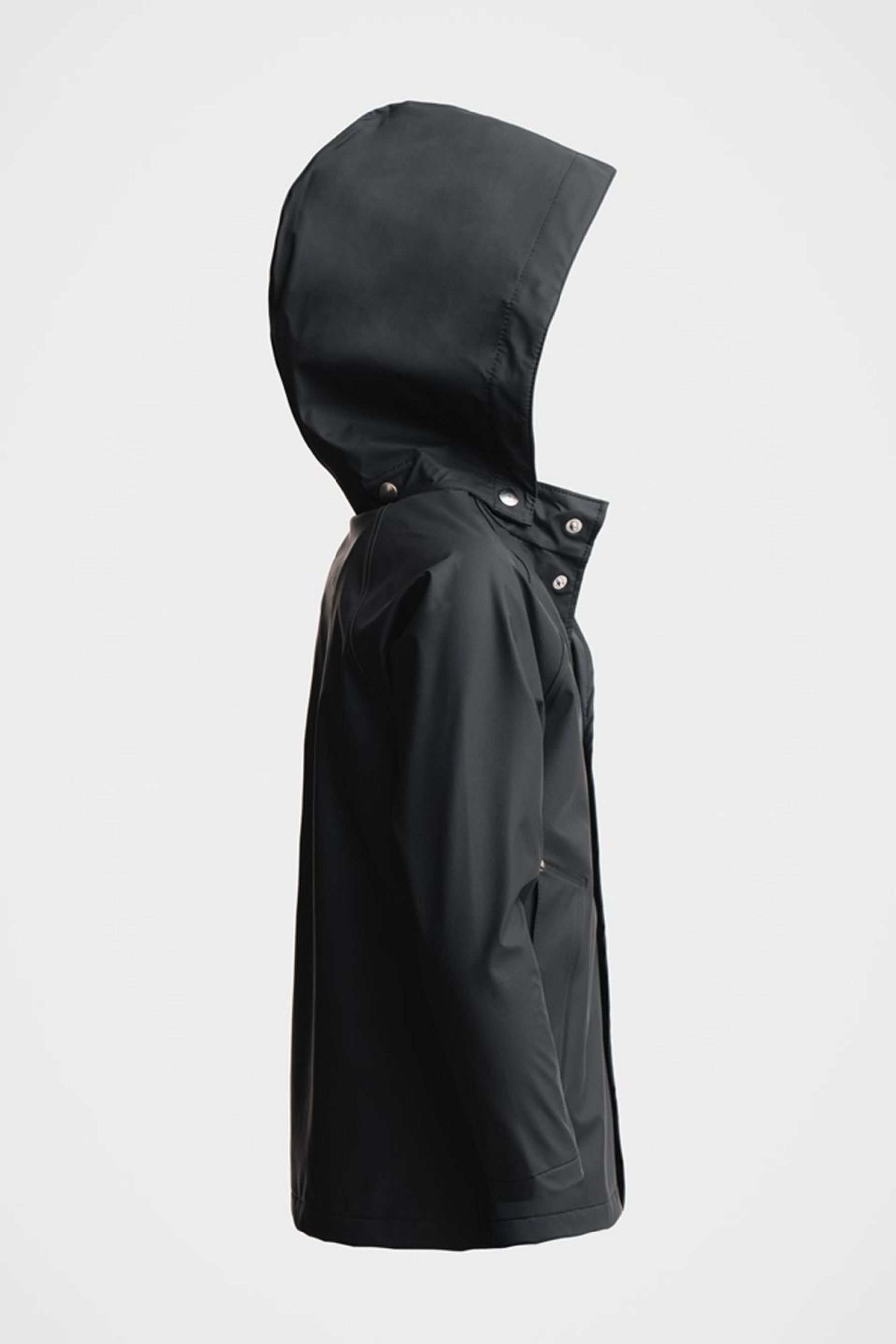 Hunter raincoat black new arrivals