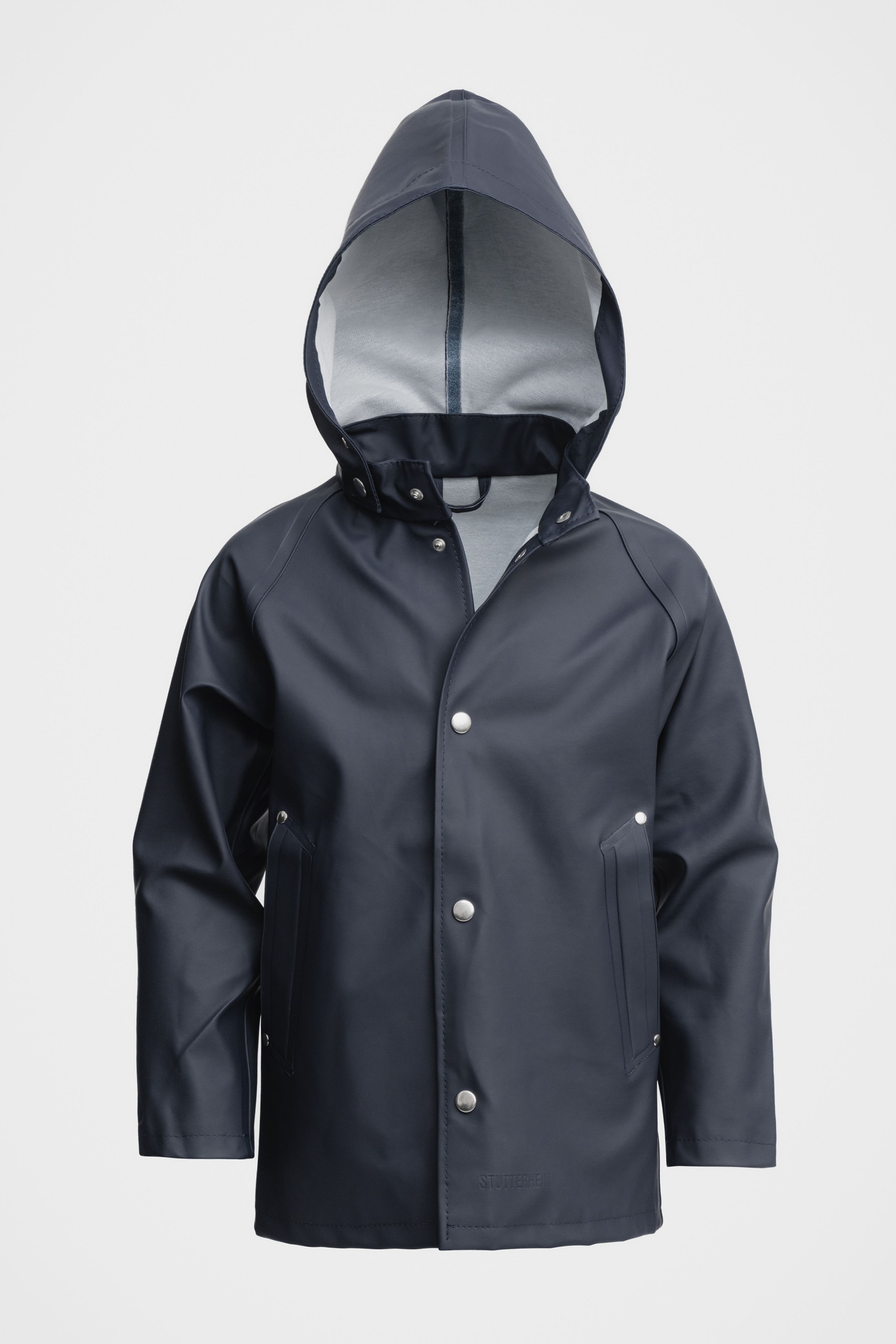 stutterheim mini kids raincoat navy jackets