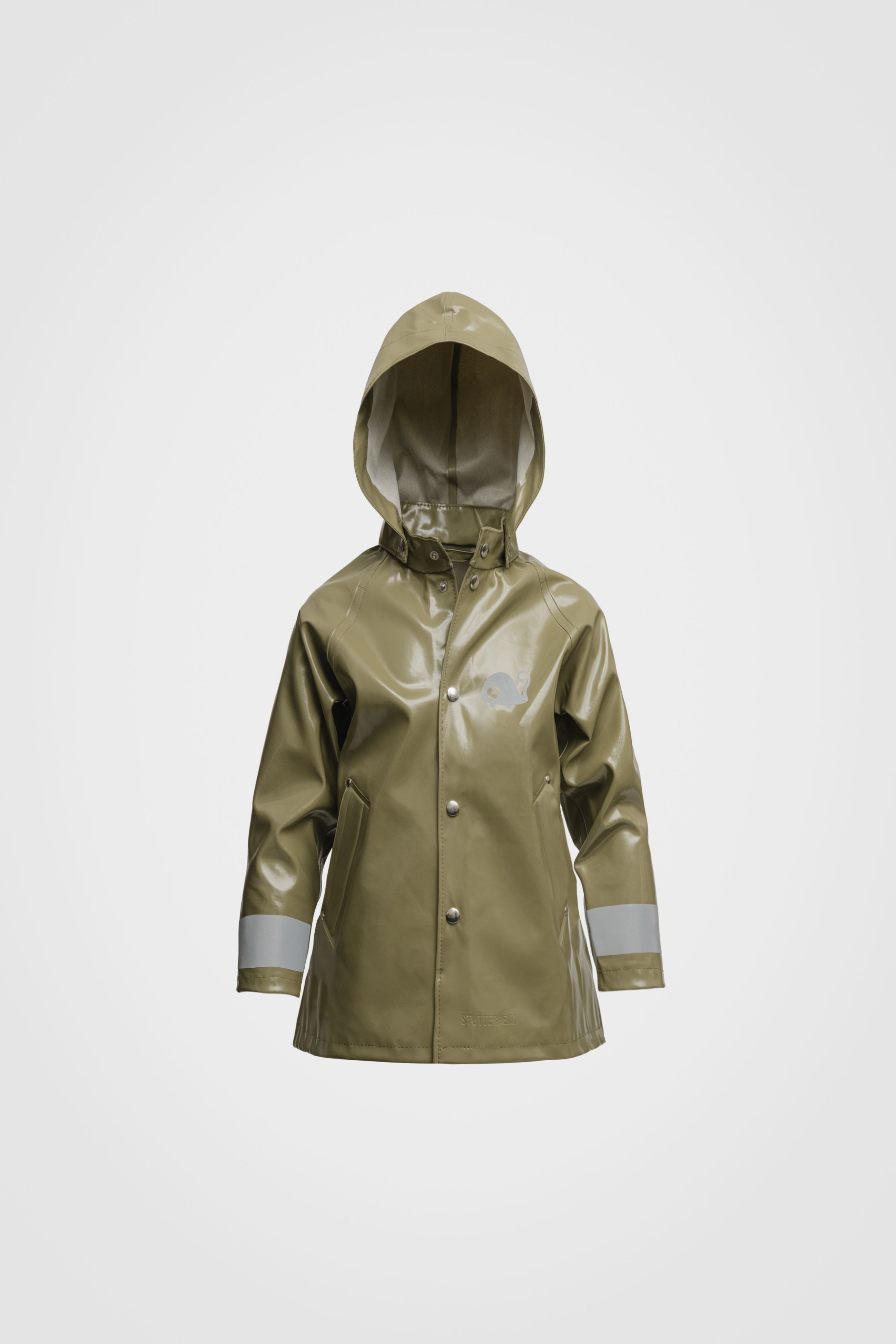 stutterheim mini opal kids raincoat aloe jackets