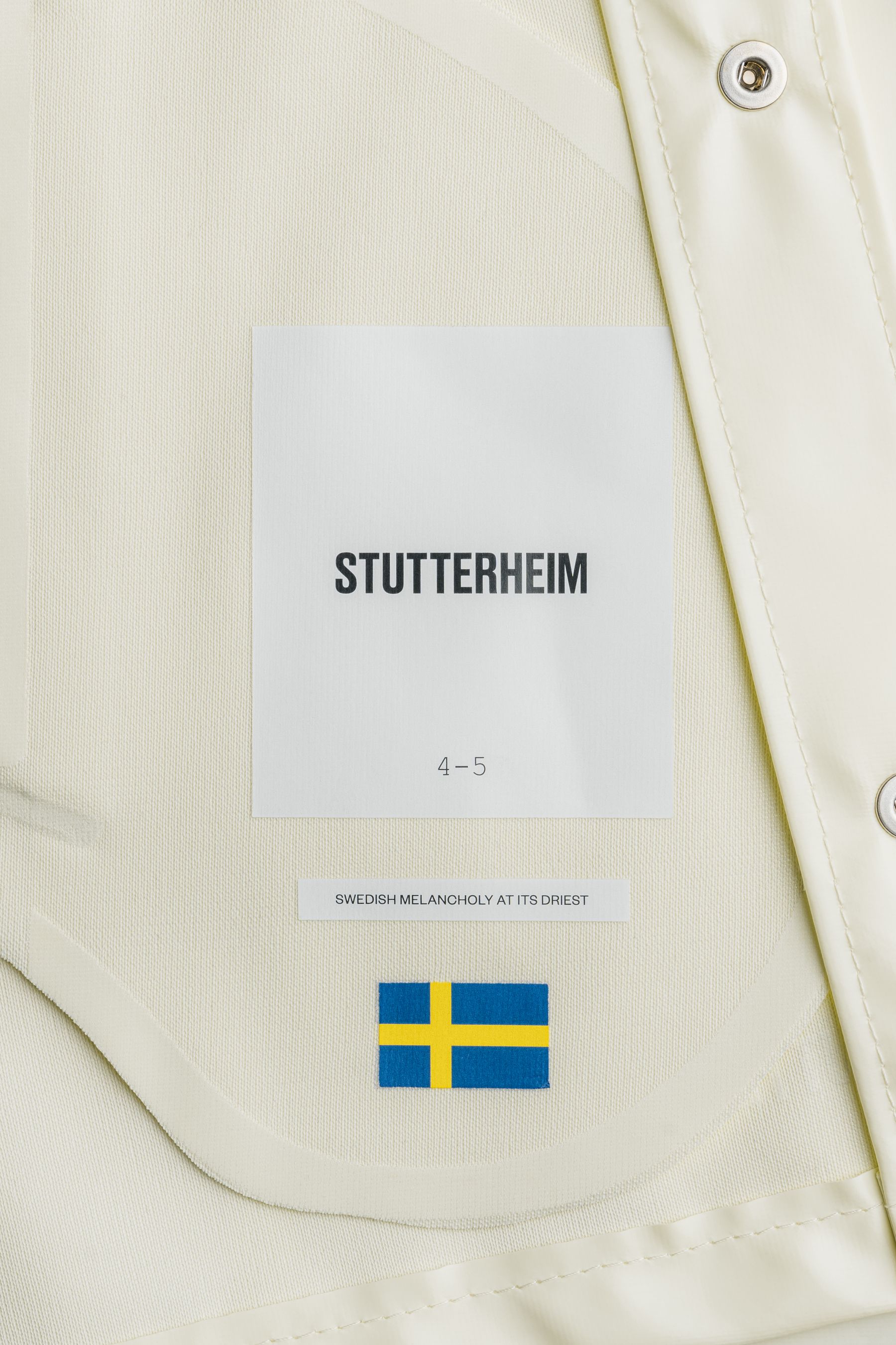 stutterheim mini opal coconut kids jackets
