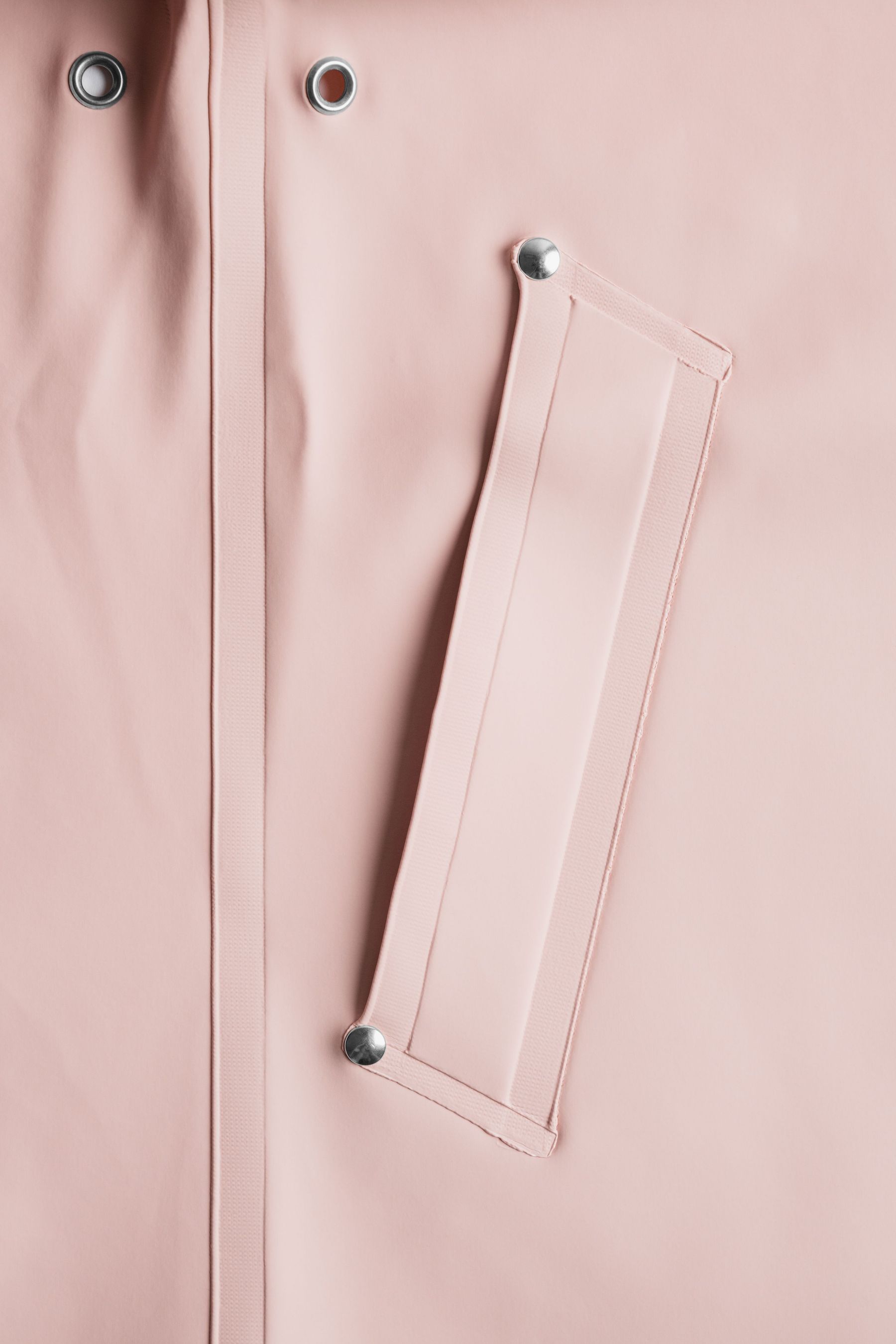 stutterheim mini kids raincoat pale pink jackets