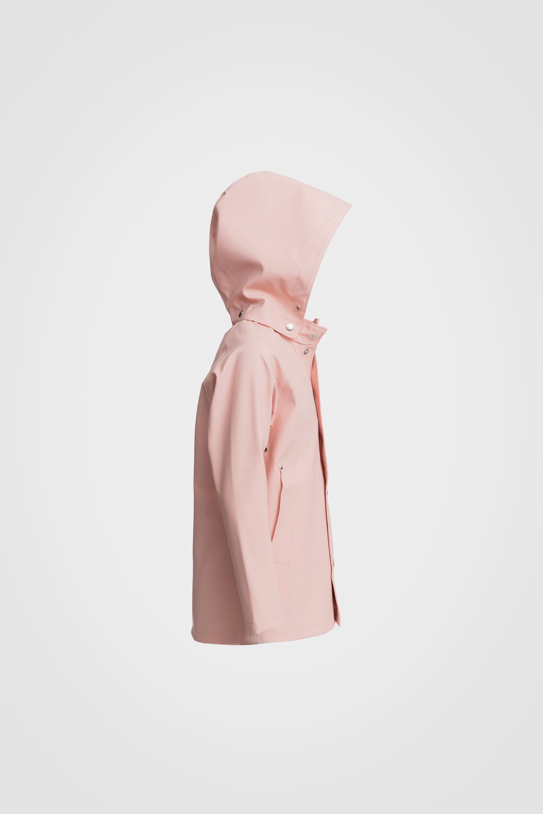 stutterheim mini kids raincoat pale pink jackets