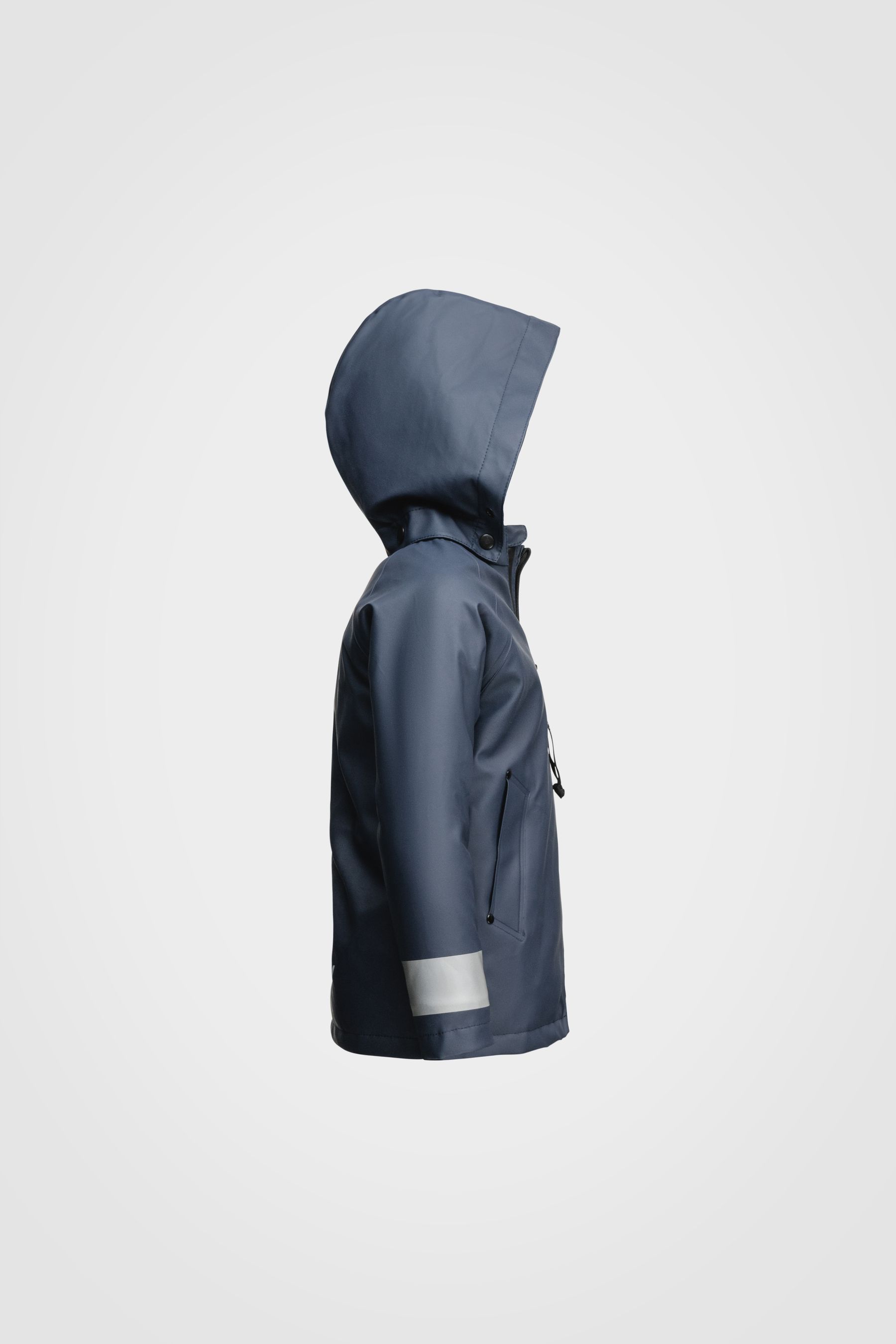 stutterheim mini winter kids raincoat navy jackets