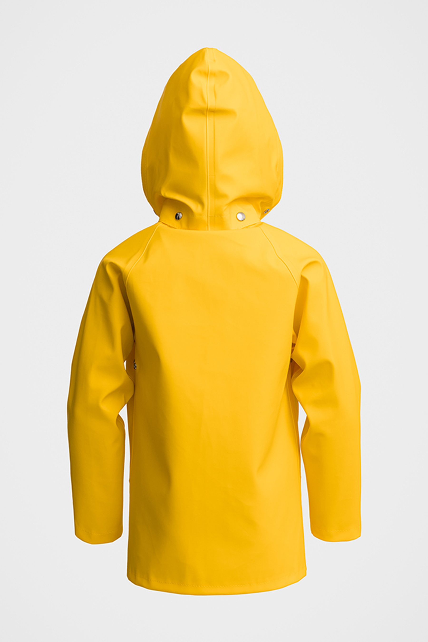 stutterheim mini kids raincoat yellow jackets