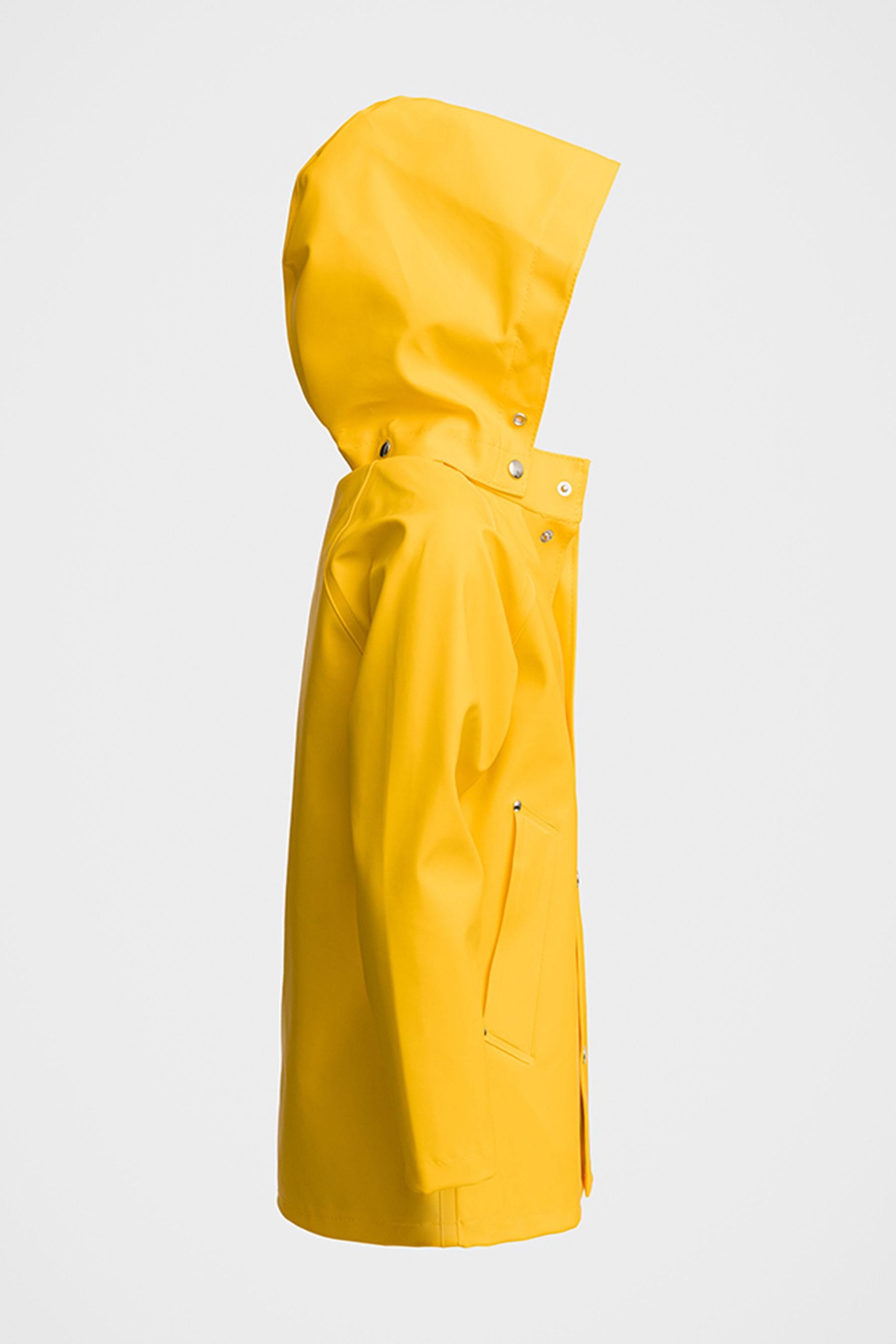 stutterheim mini kids raincoat yellow jackets