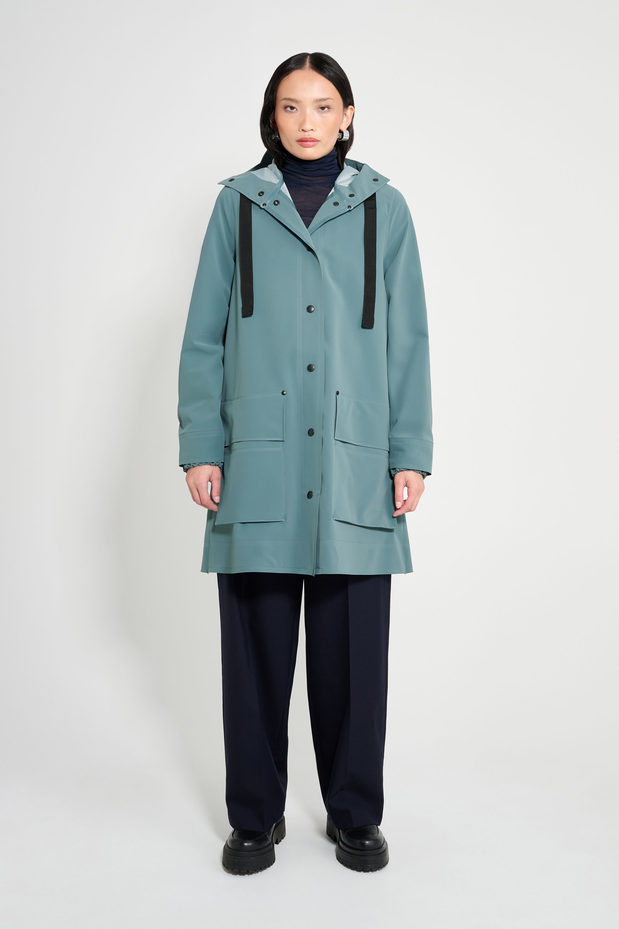 stutterheim mosebacke 15 raincoat moon rock women jackets raincoats