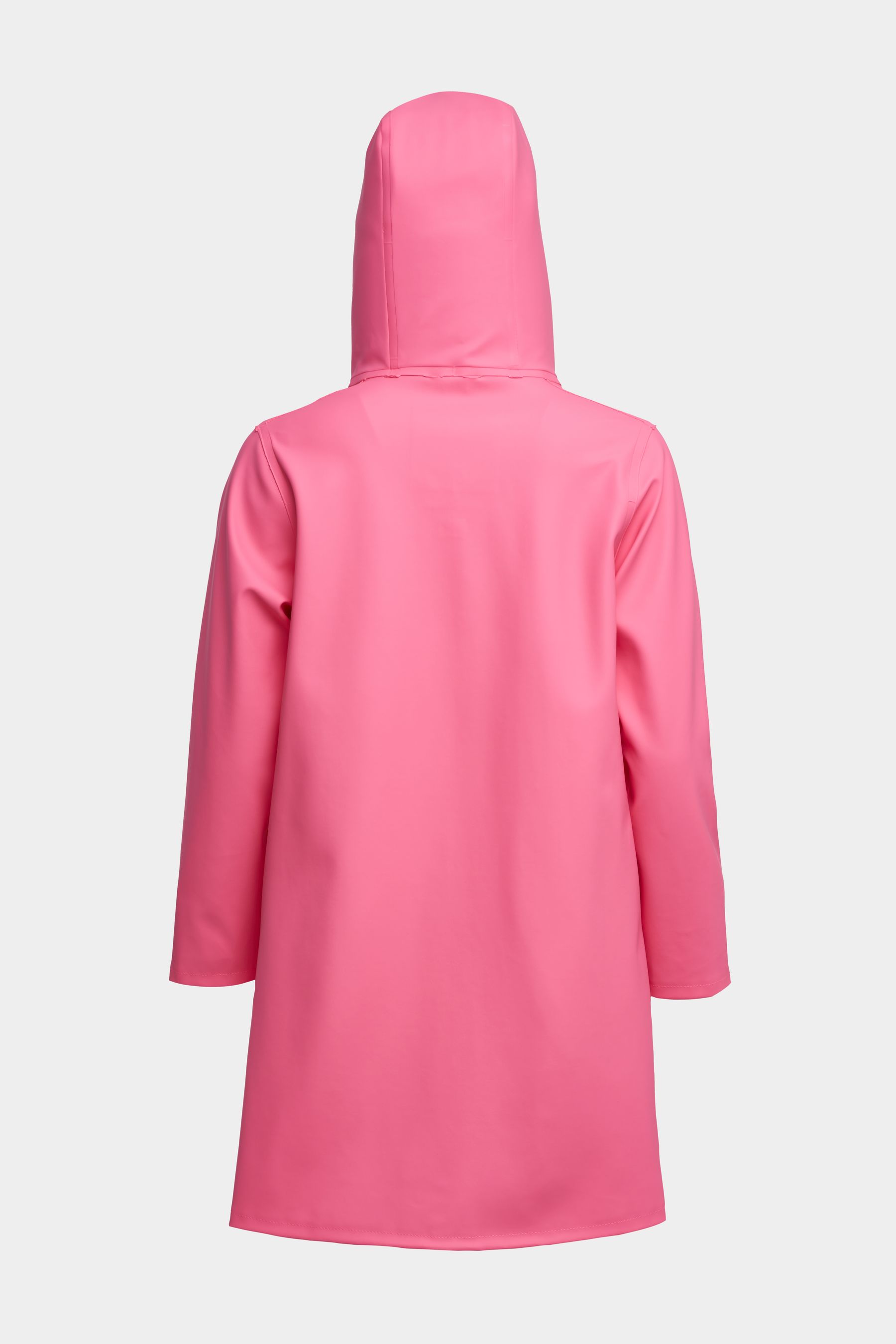 stutterheim mosebacke raincoat bubblegum women jackets raincoats