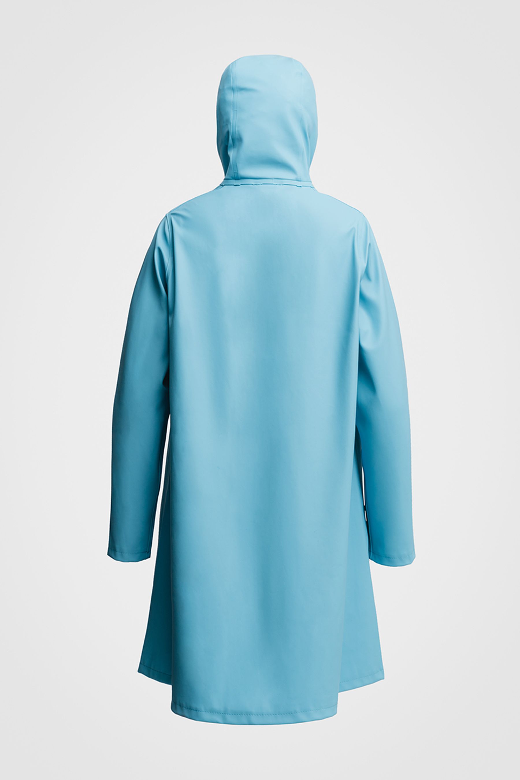 stutterheim mosebacke raincoat delphinium blue women jackets raincoats